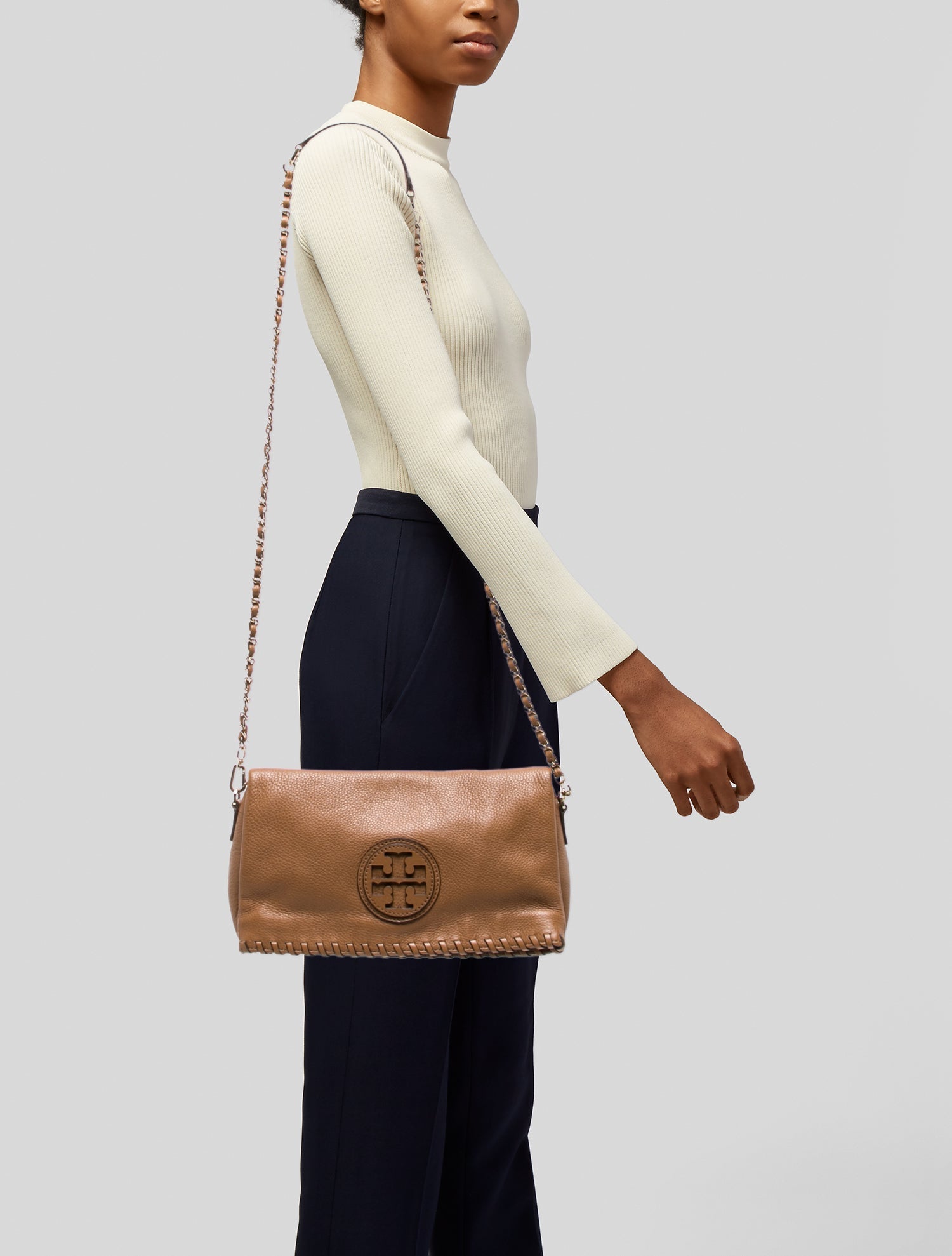 Tory Burch Leather Clutch