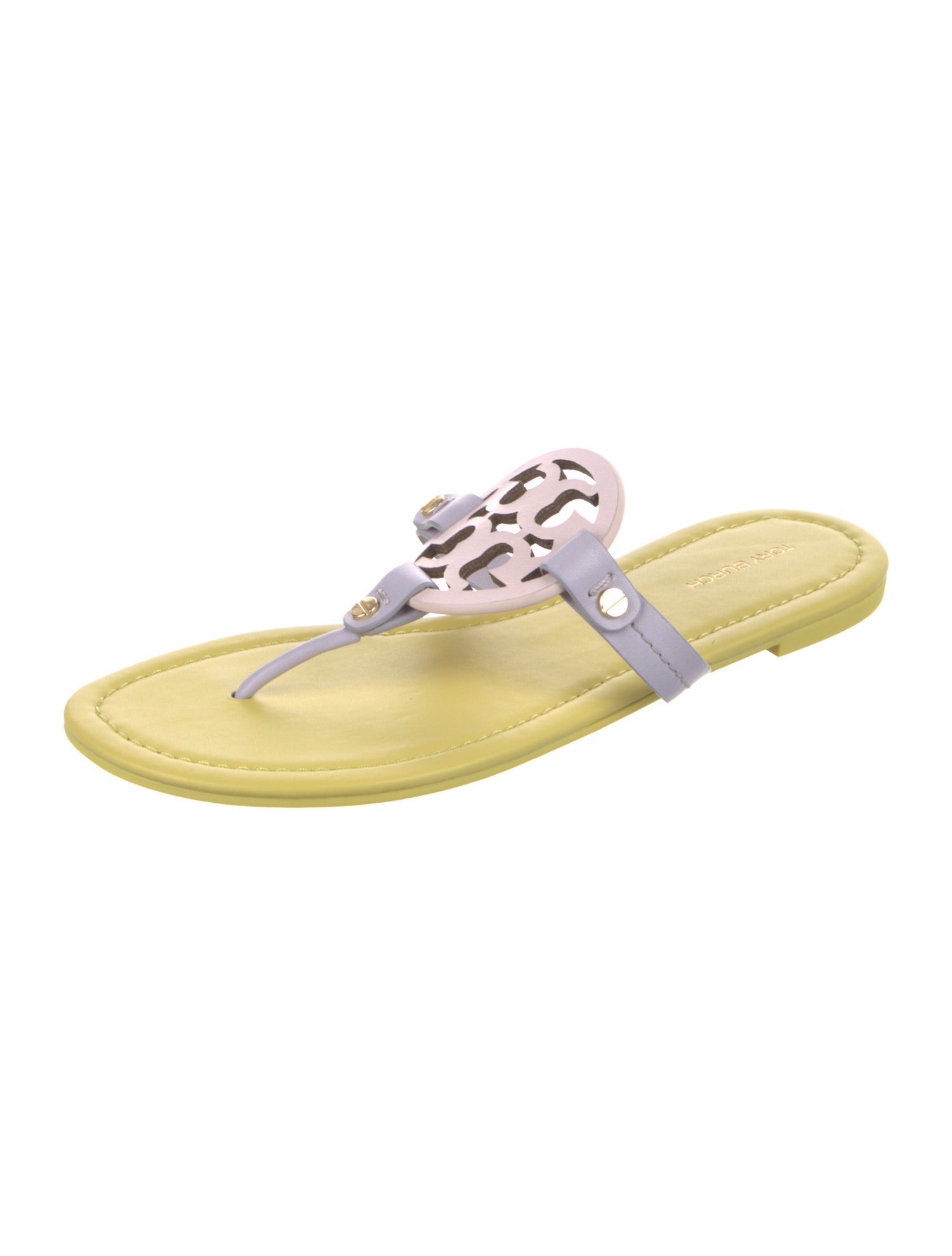 Tory Burch Leather Slides