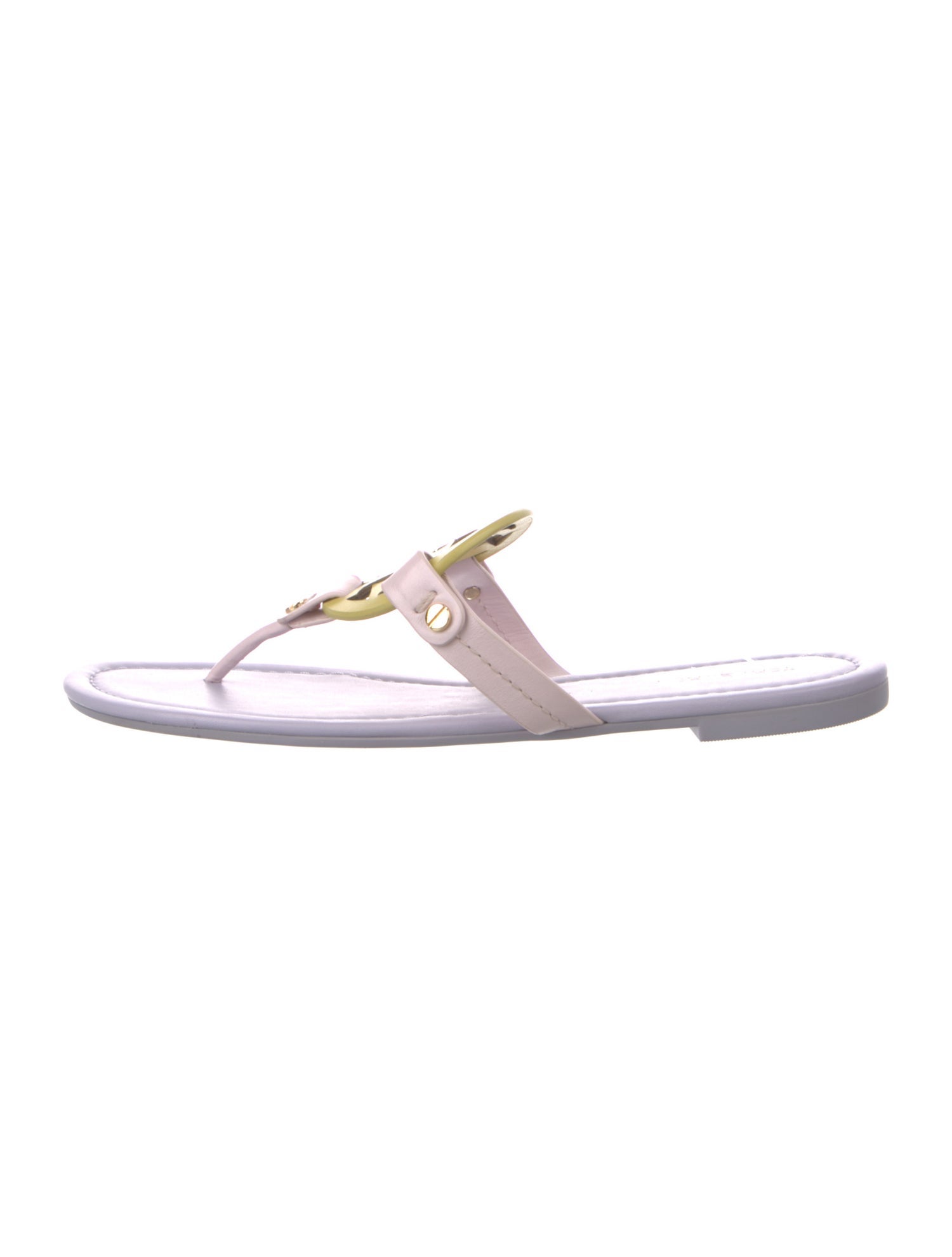 Tory Burch Leather Slides