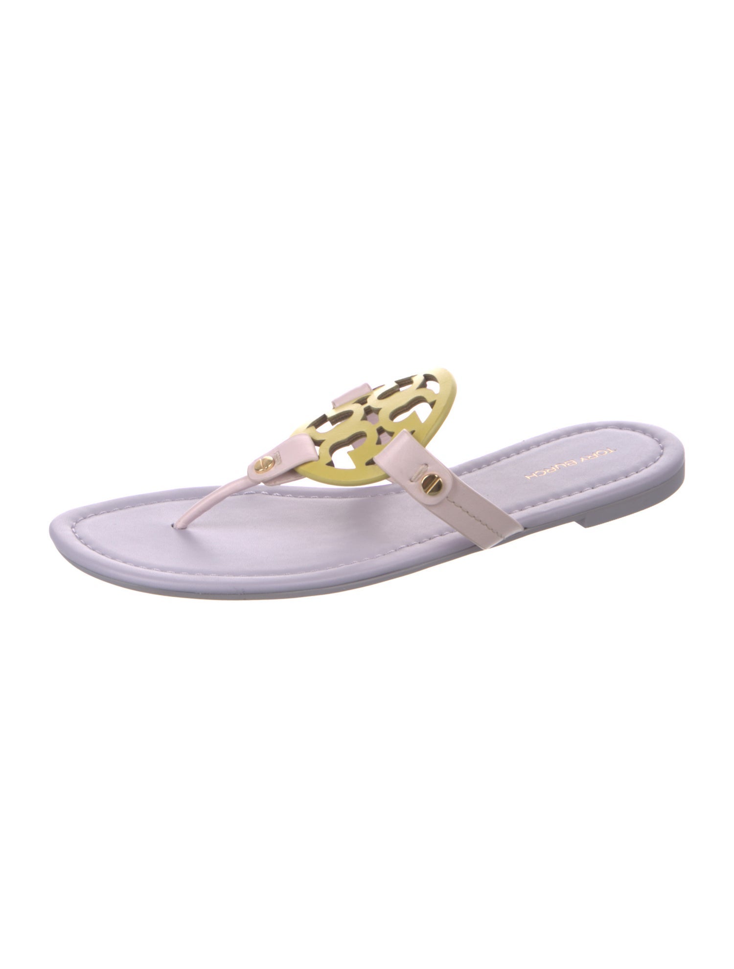 Tory Burch Leather Slides