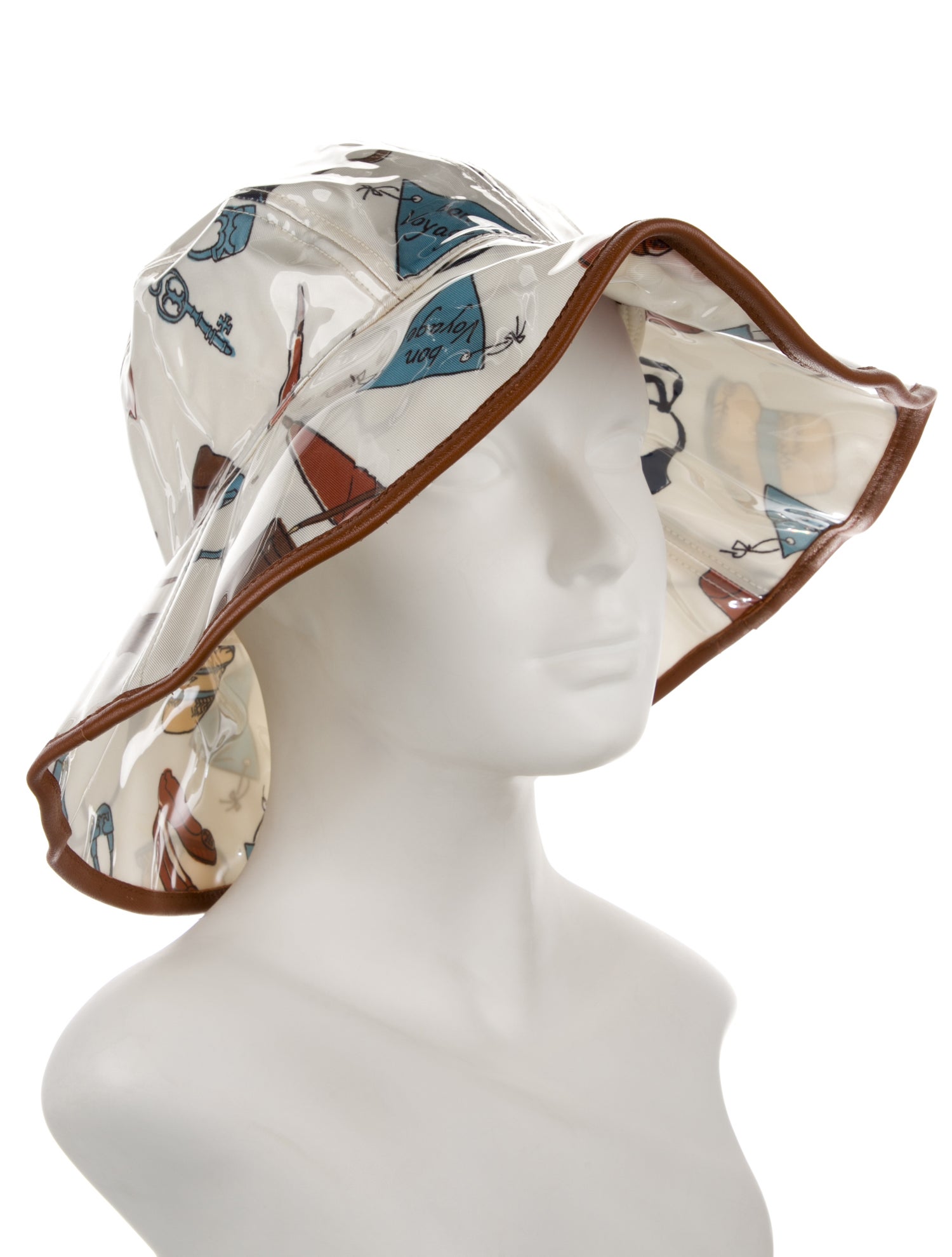 Tory Burch Printed Rain Bucket Hat