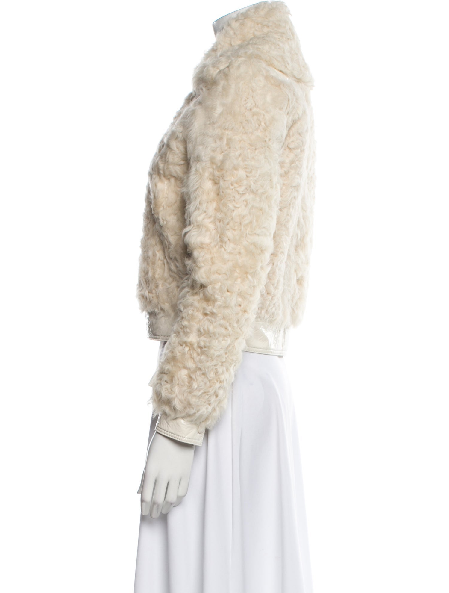 Tory Burch Animal Print Faux Fur Jacket