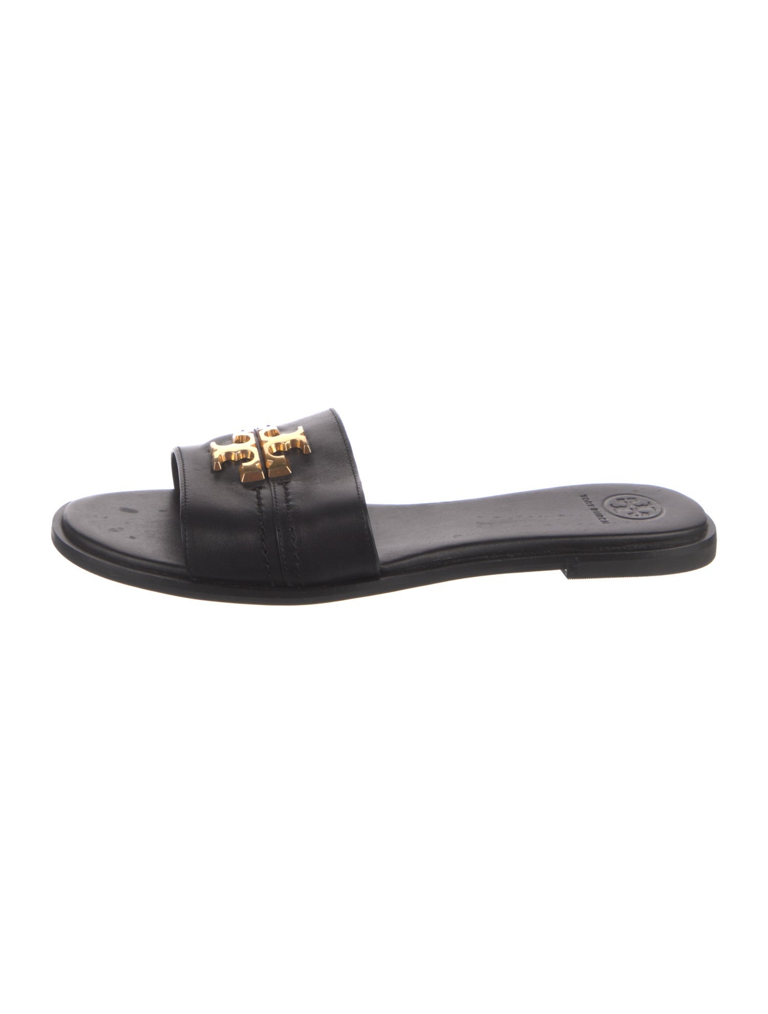 Tory Burch Leather Slides