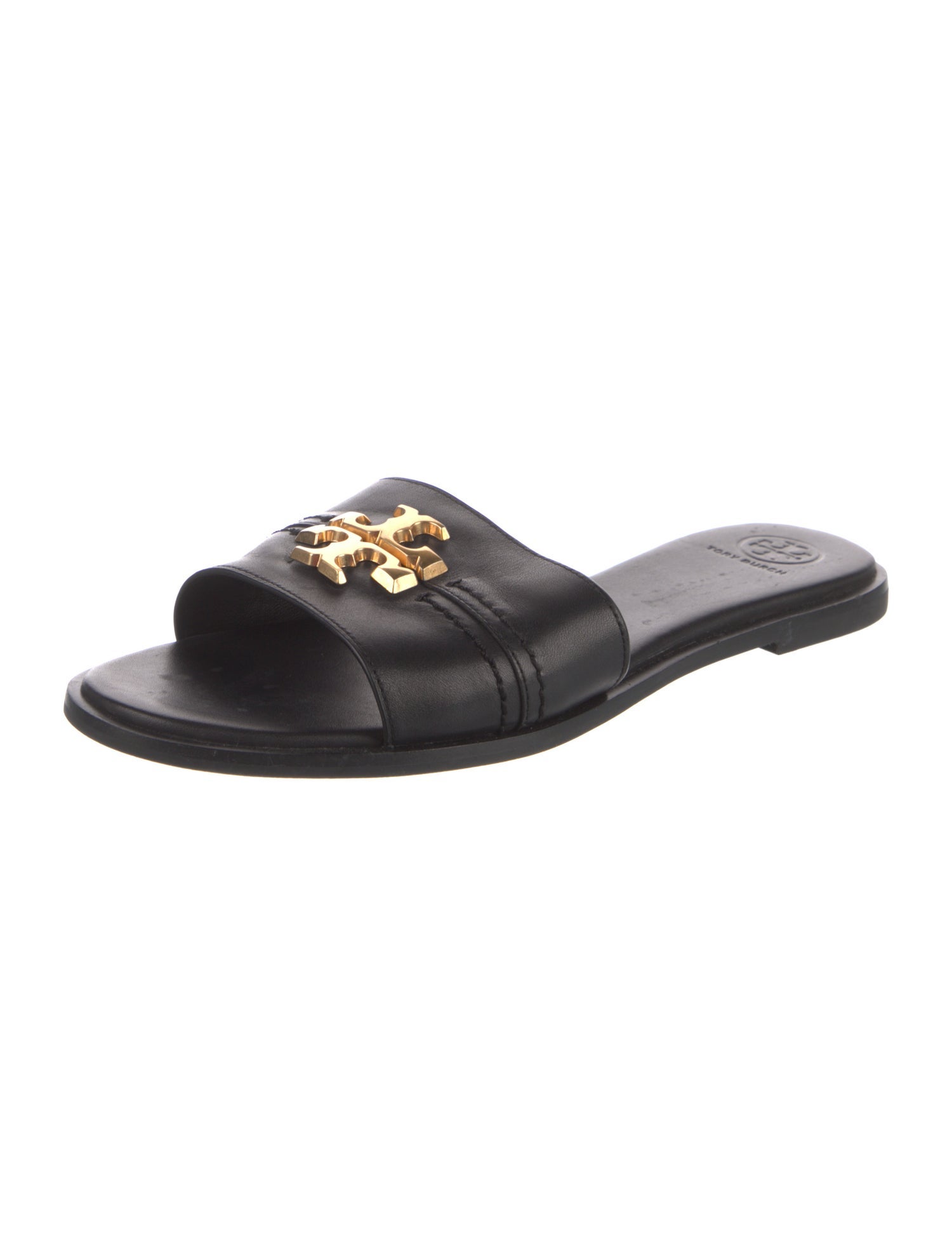 Tory Burch Leather Slides
