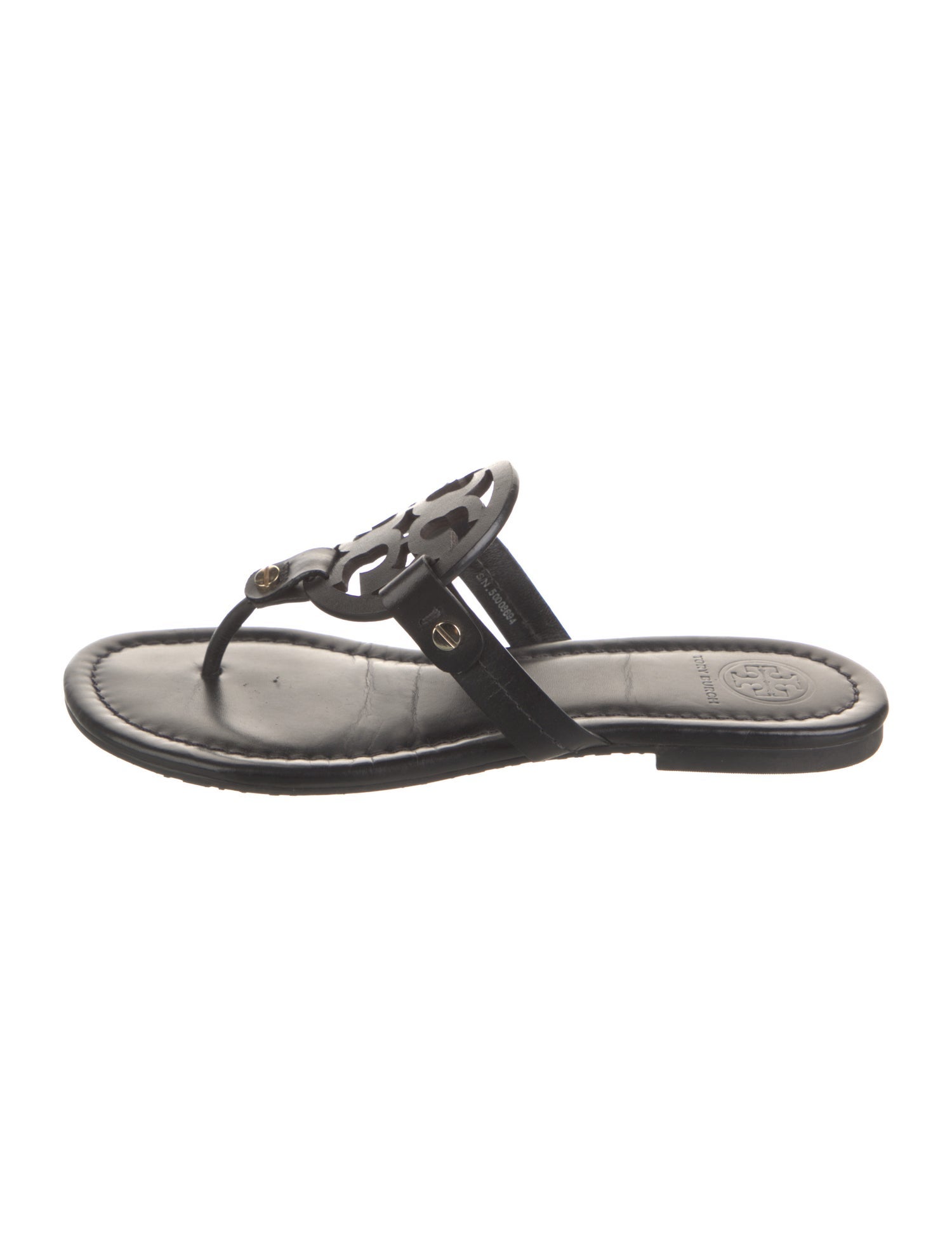 Tory Burch Leather Slides