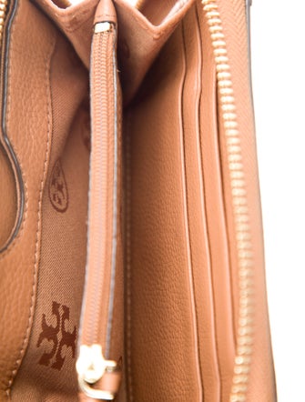 Tory Burch Leather Wristlet