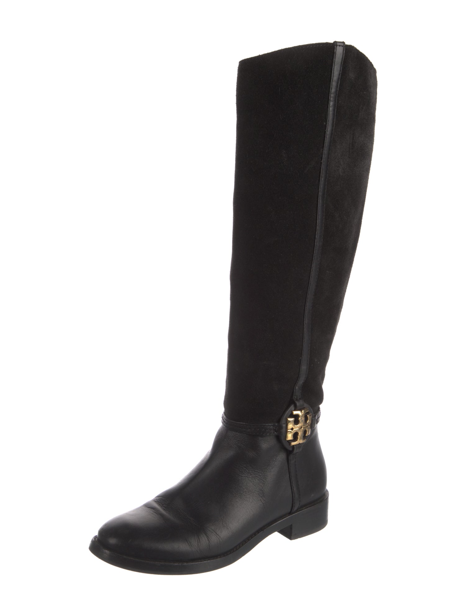 Tory Burch Leather Riding Boots