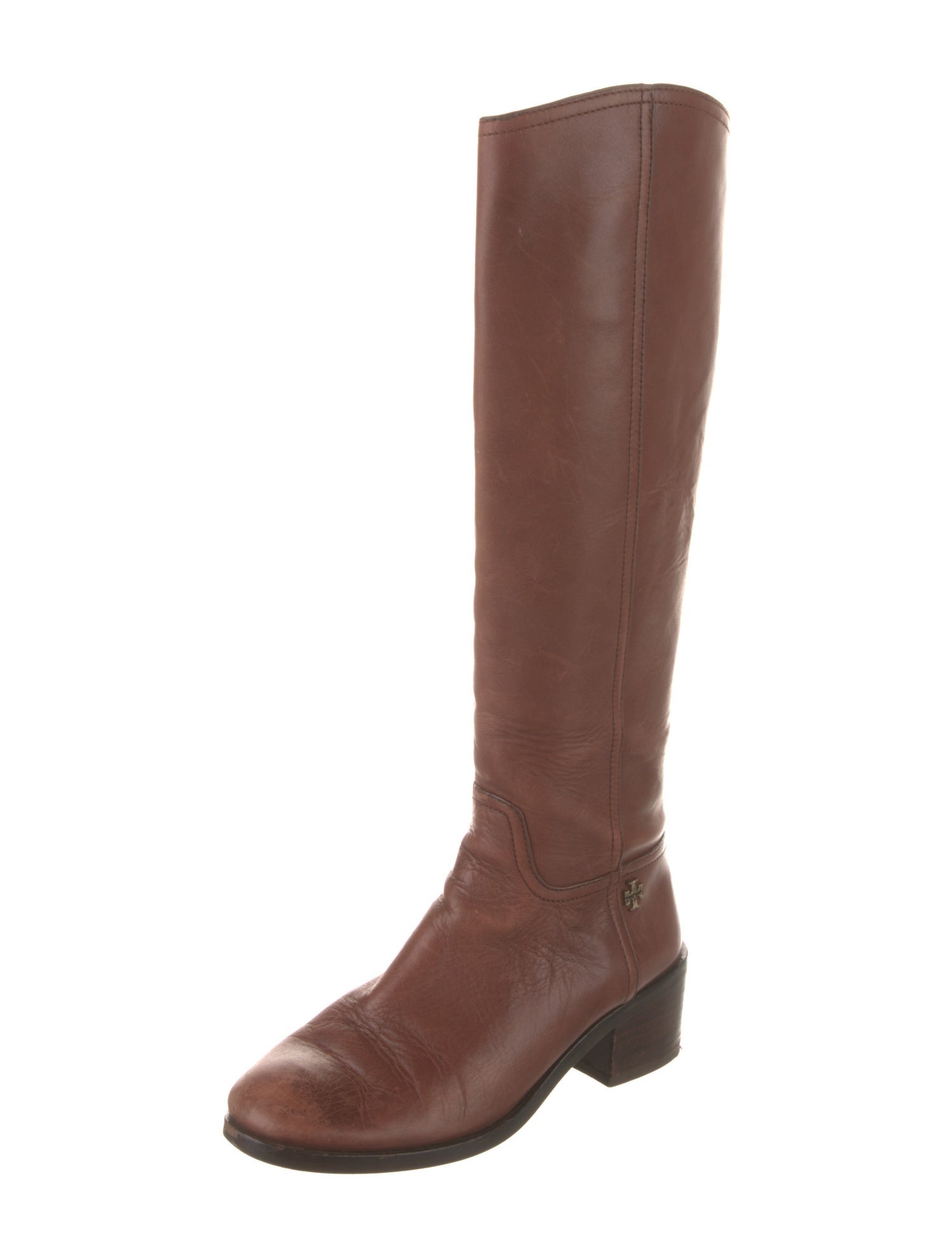 Tory Burch Leather Riding Boots
