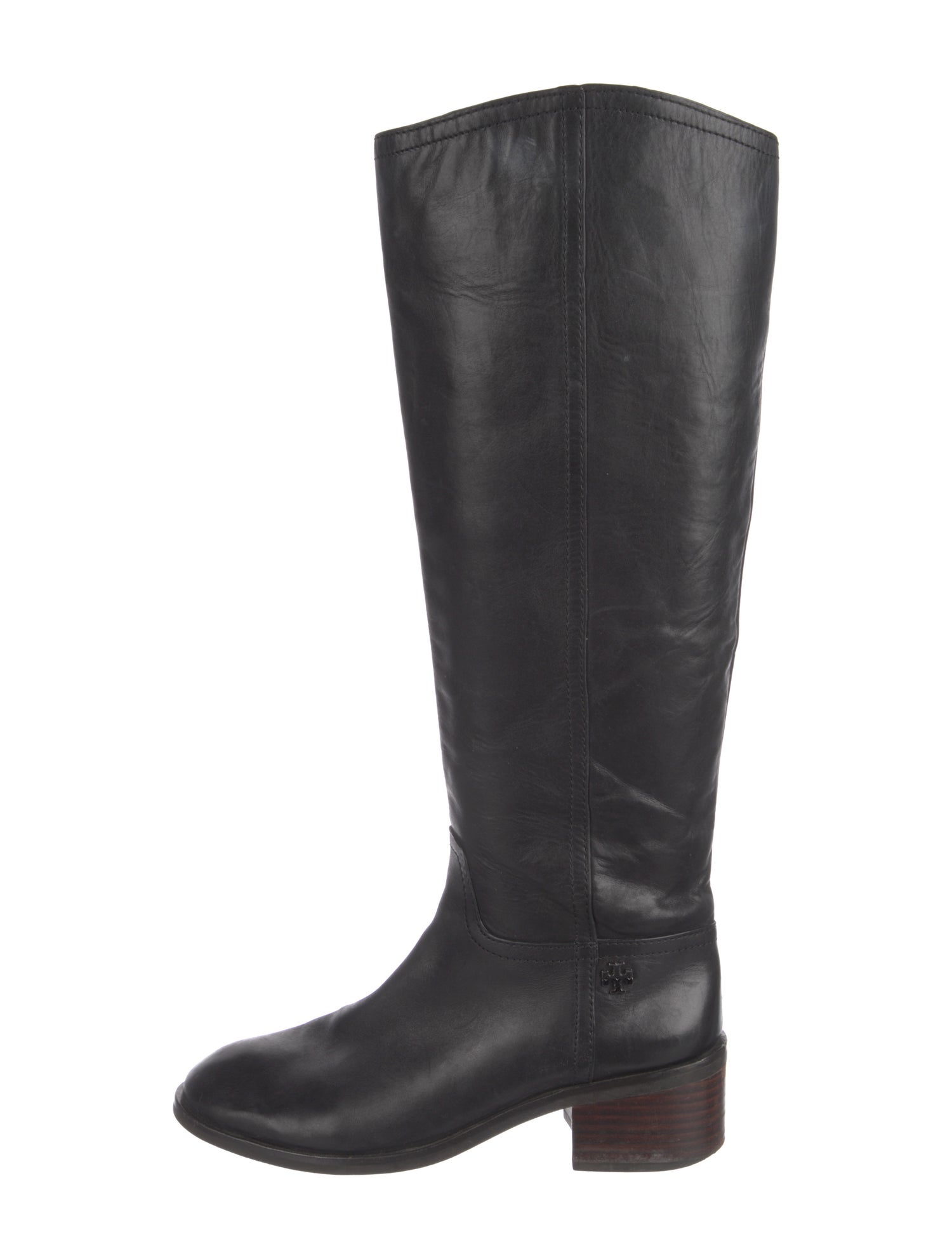 Tory Burch Leather Riding Boots