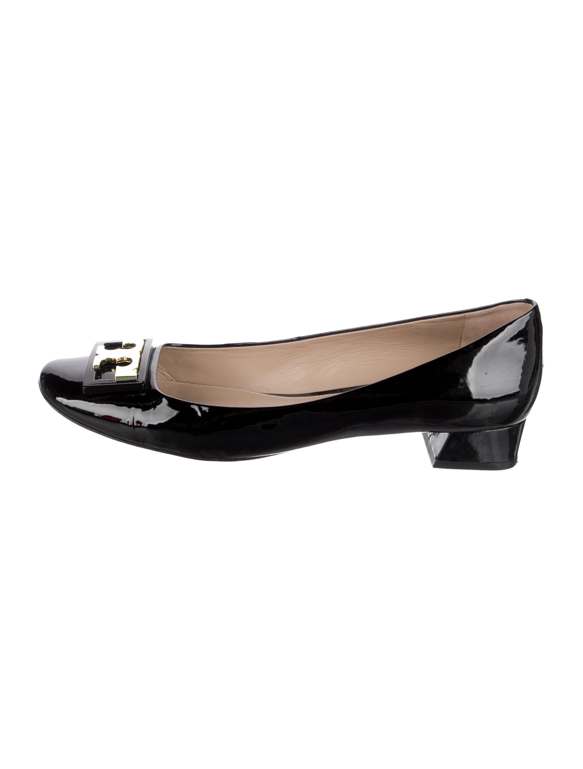 Tory Burch Patent Leather Mules
