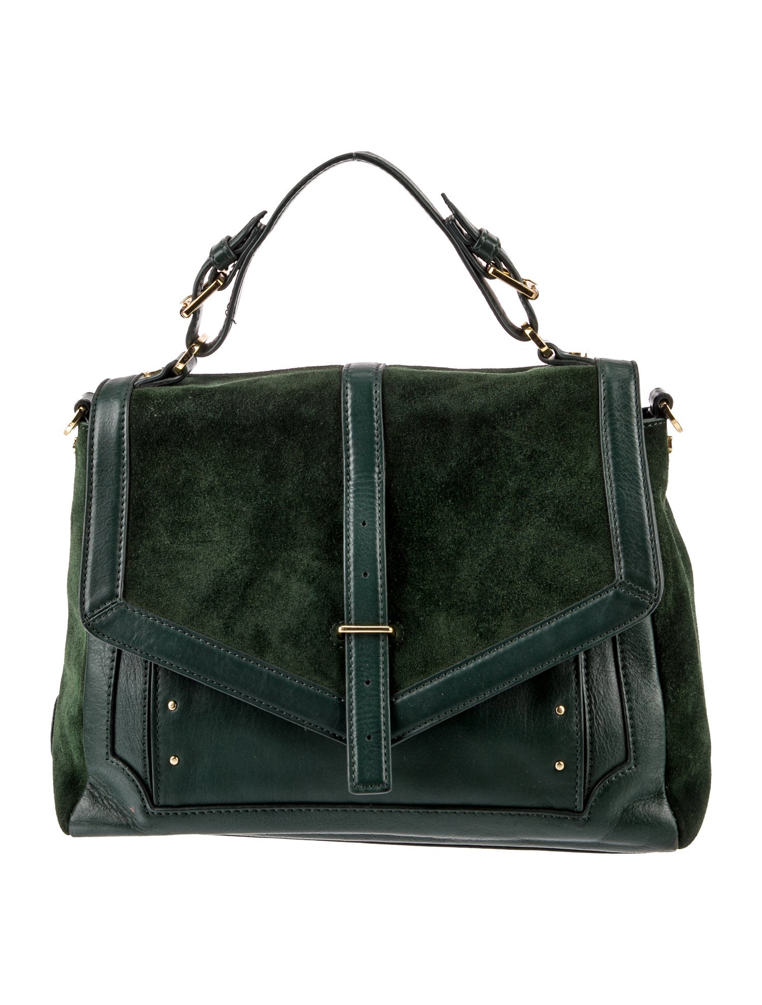 Tory Burch Suede Top Handle Bag