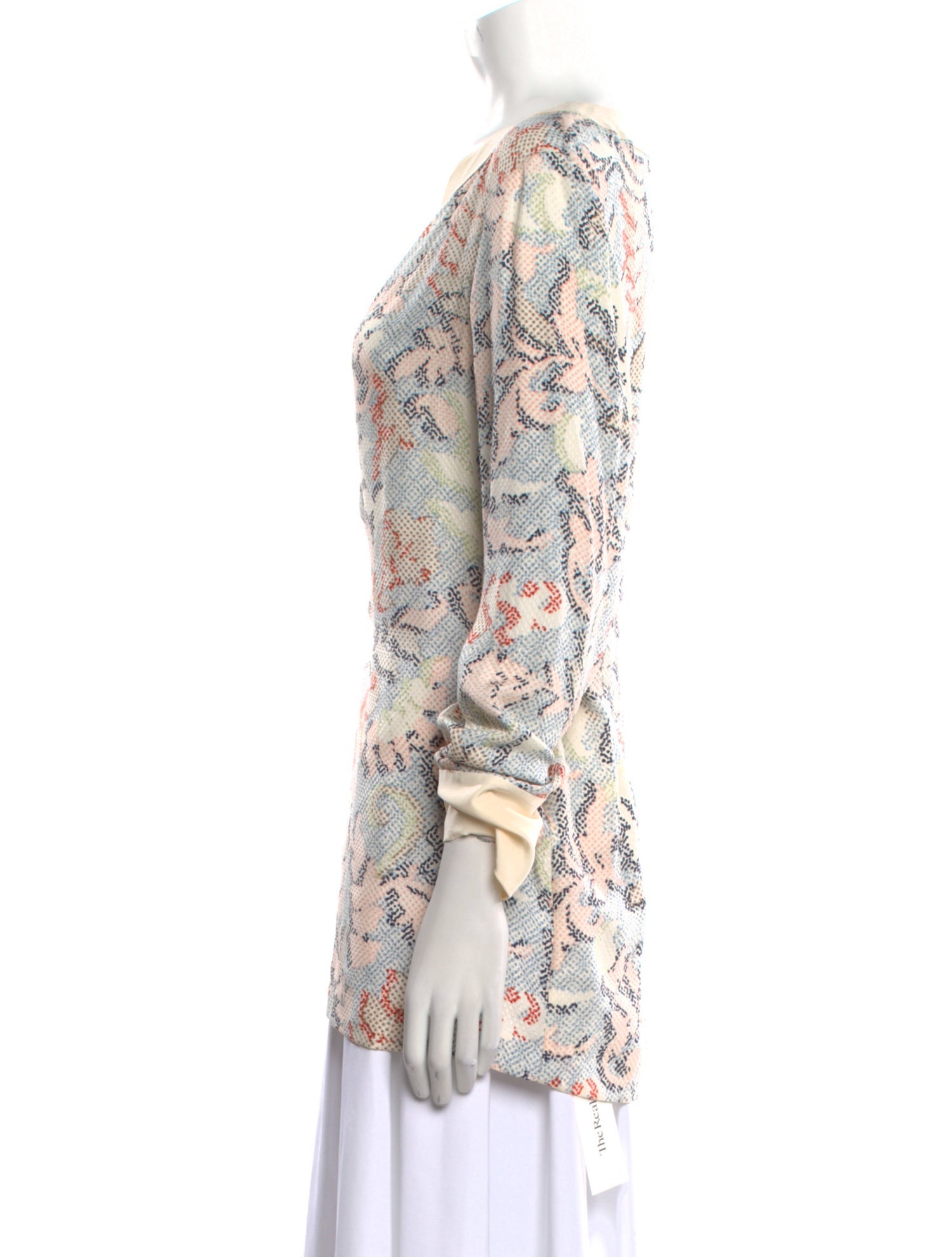 Tory Burch Silk Paisley Print Tunic