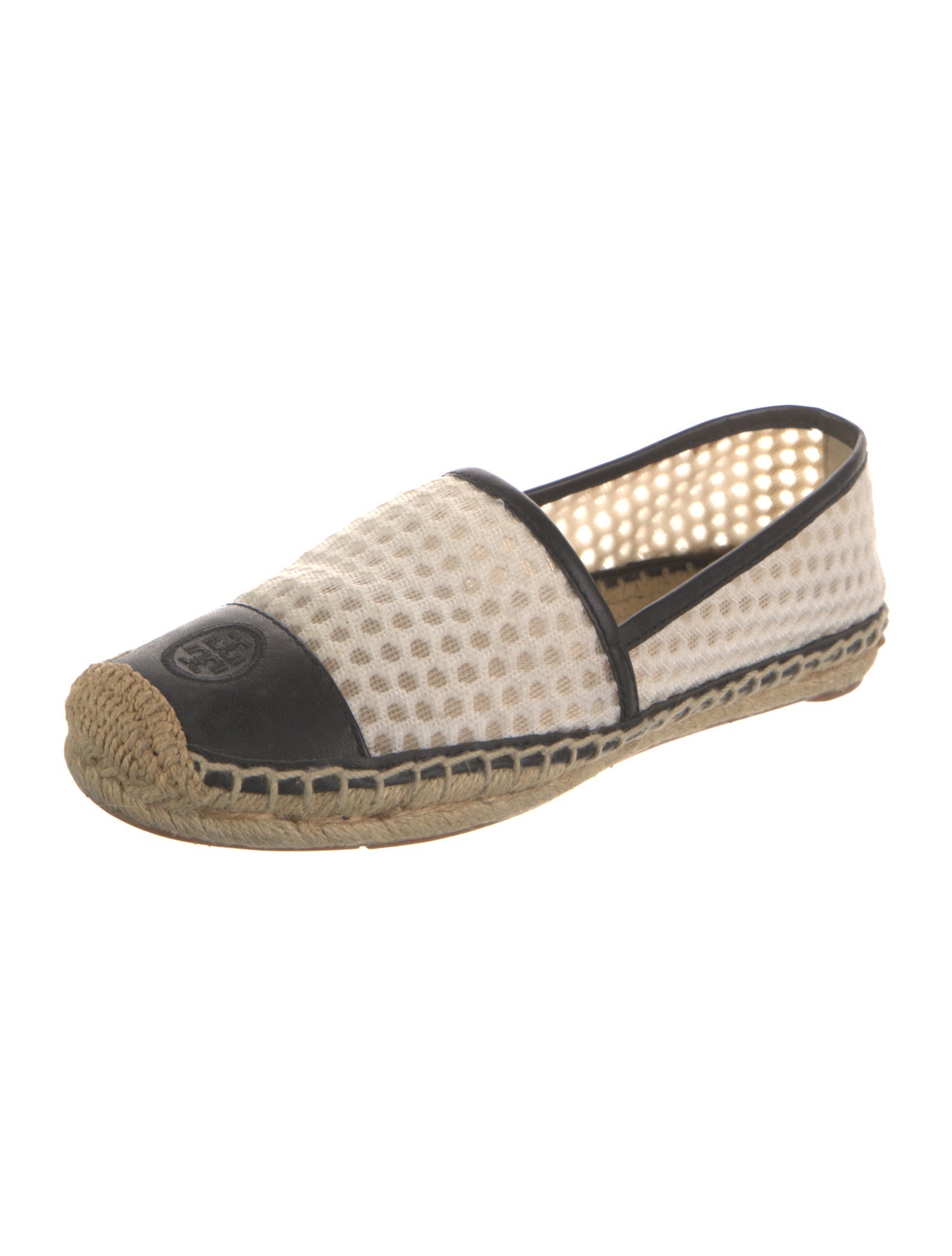 Tory Burch Mesh Animal Print Espadrilles
