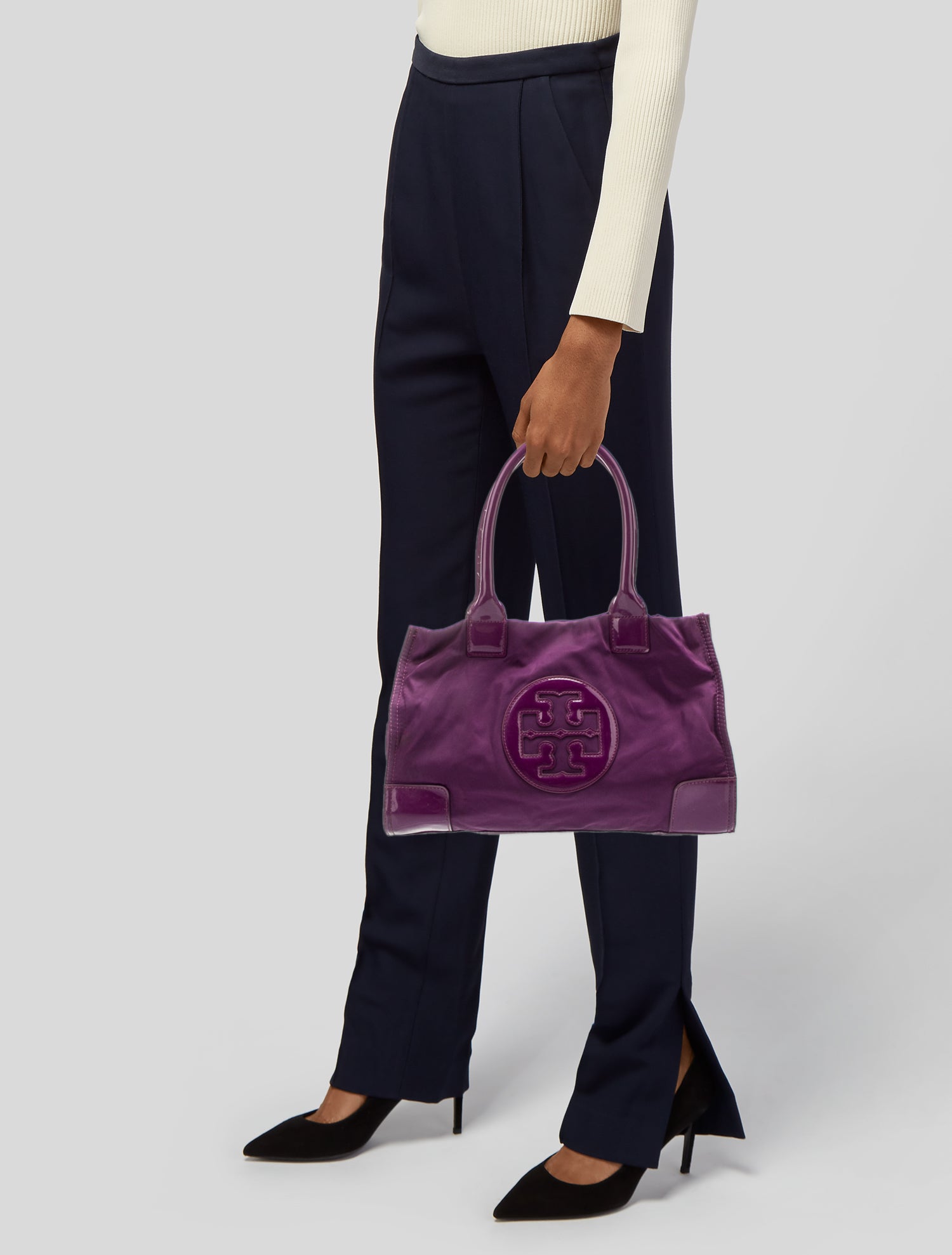 Tory Burch Nylon Top Handle Bag