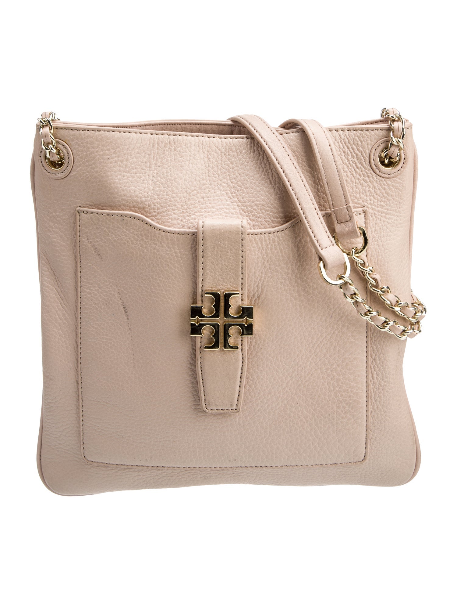 Tory Burch Leather Bucket Bag