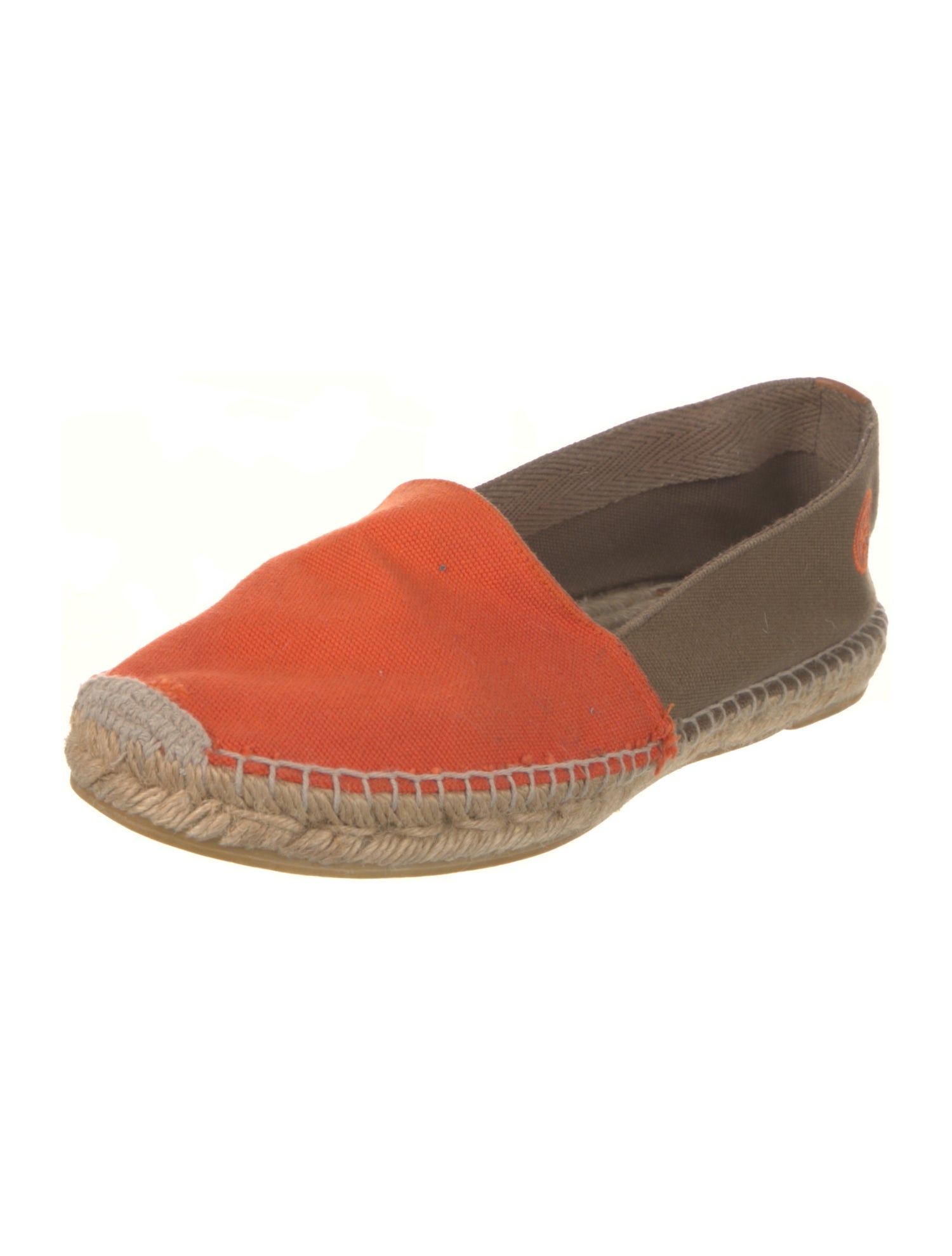 Tory Burch Canvas Embroidered Accent Espadrilles