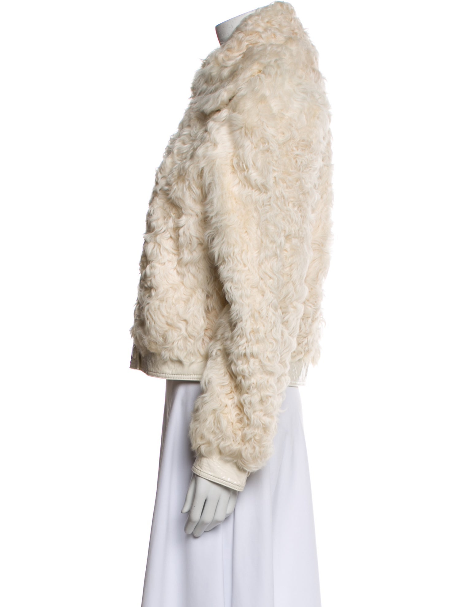 Tory Burch Lamb Leather Faux Fur Jacket w/ Tags