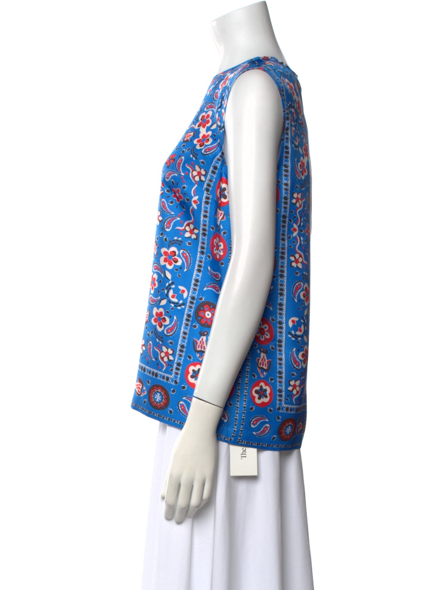 Tory Burch Silk Printed Blouse w/ Tags