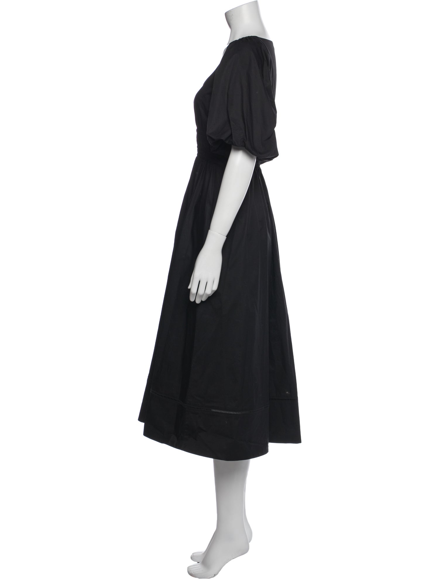 Tory Burch Scoop Neck Midi Length Dress