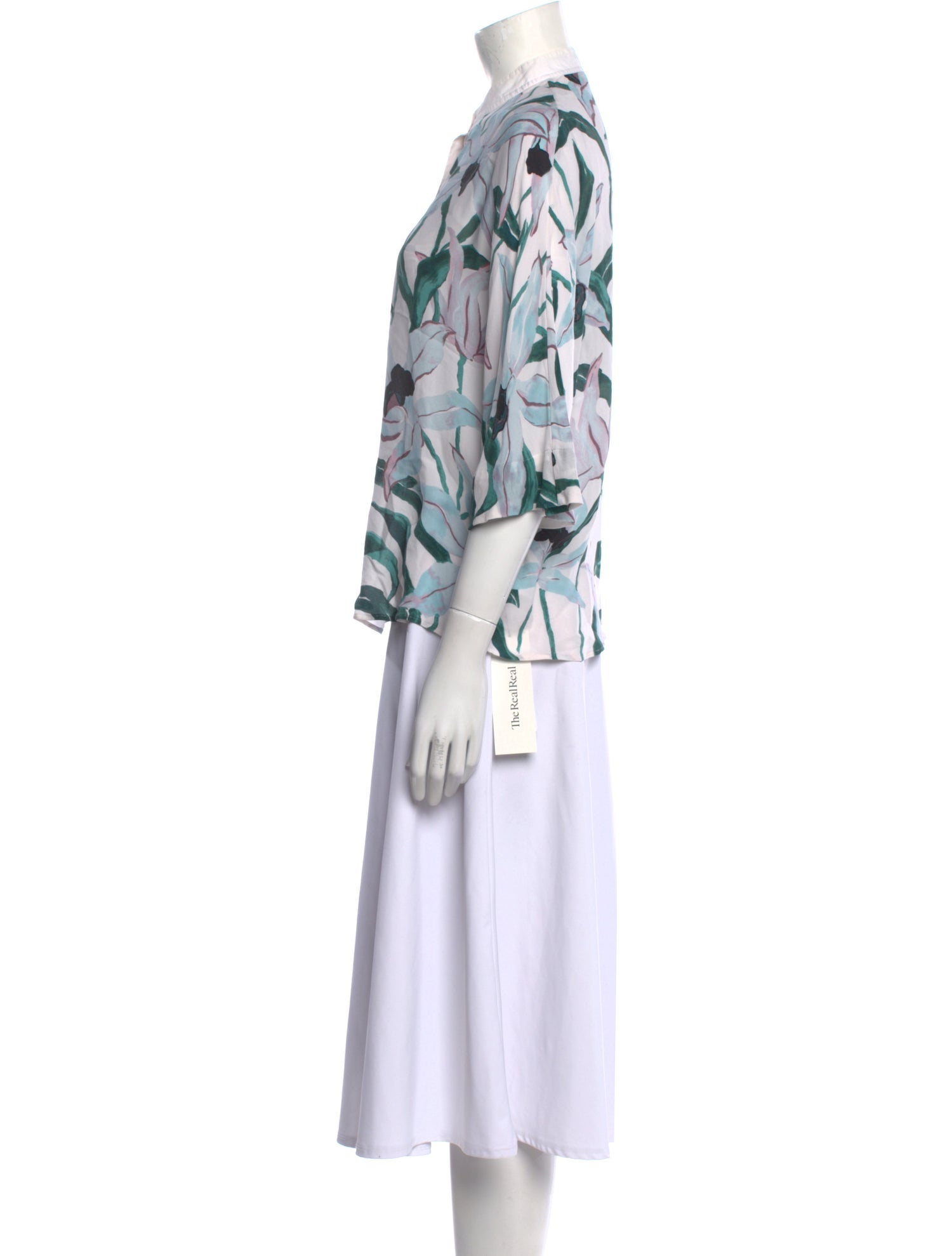 Tory Burch Silk Printed Blouse