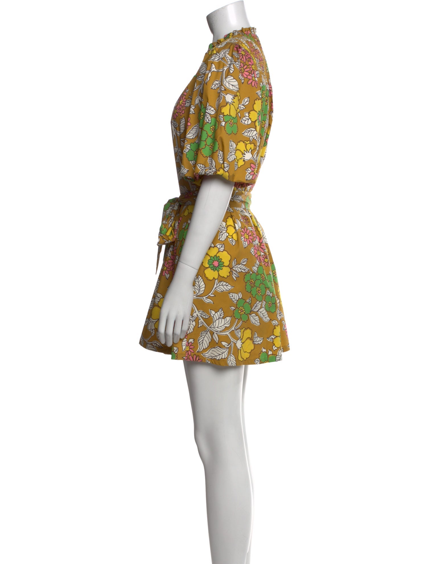 Tory Burch Floral Print Mini Dress