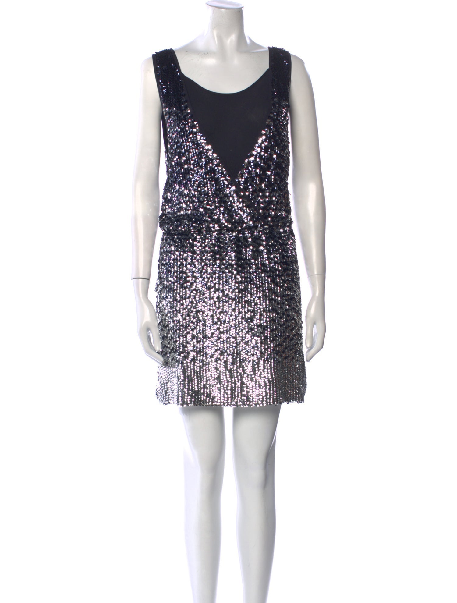 Tory Burch V-Neck Mini Dress