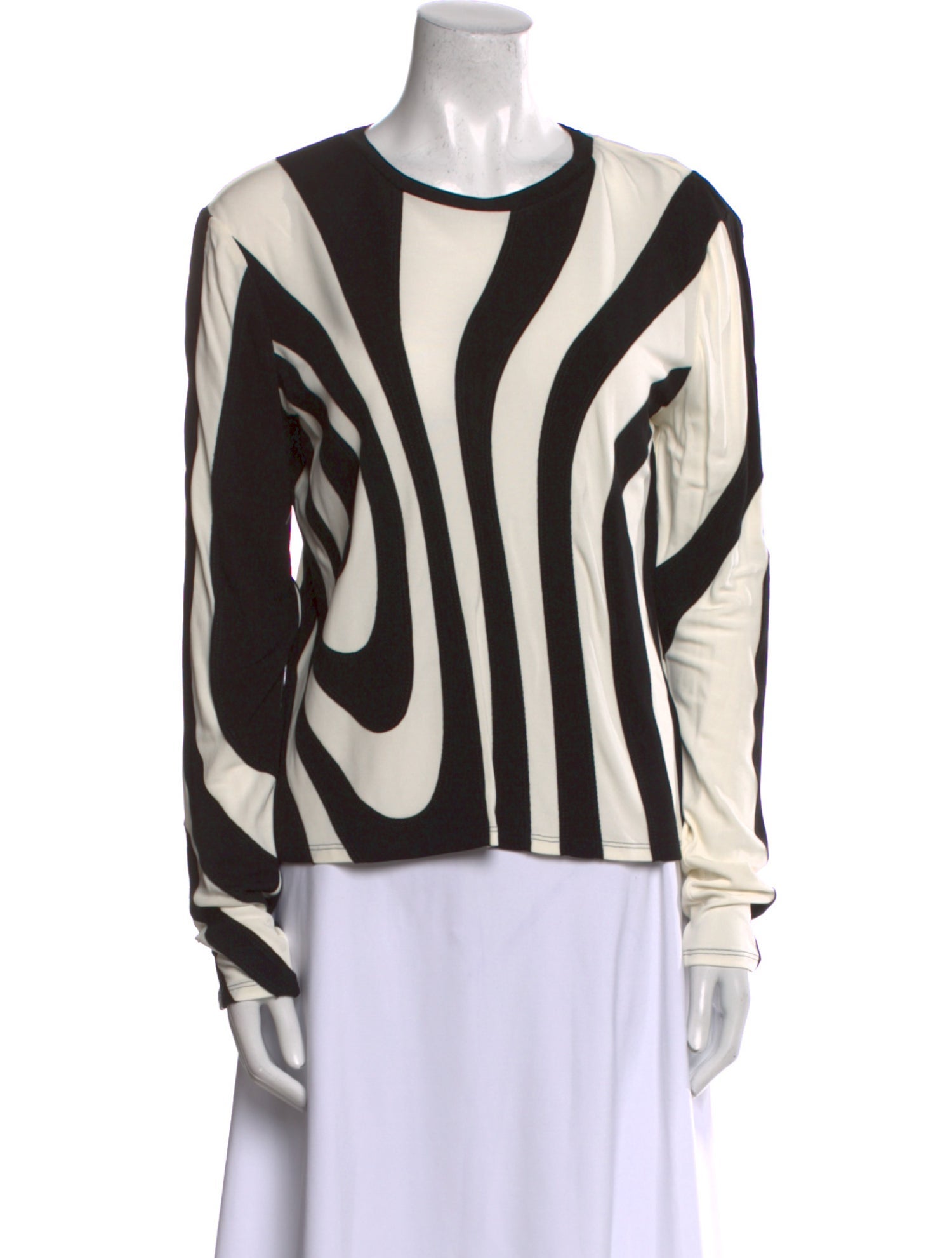 Tory Burch Printed Crew Neck Sweatshirt w/ Tags