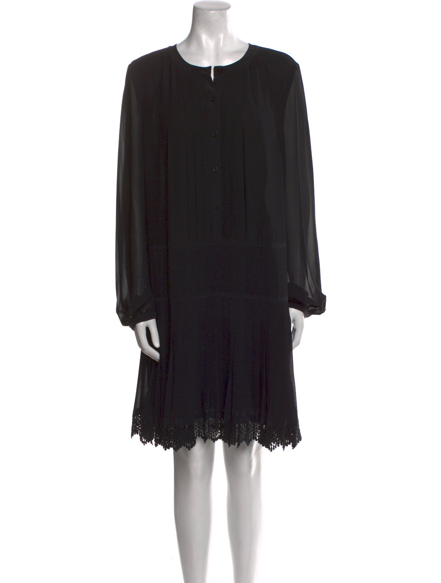 Tory Burch Scoop Neck Mini Dress