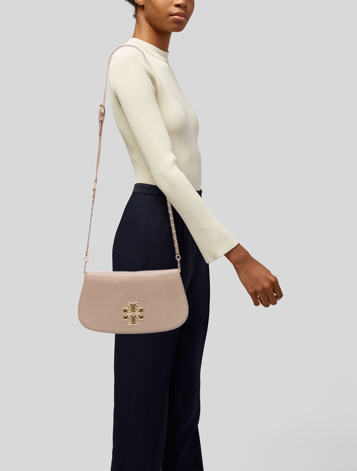 Tory Burch Leather Clutch