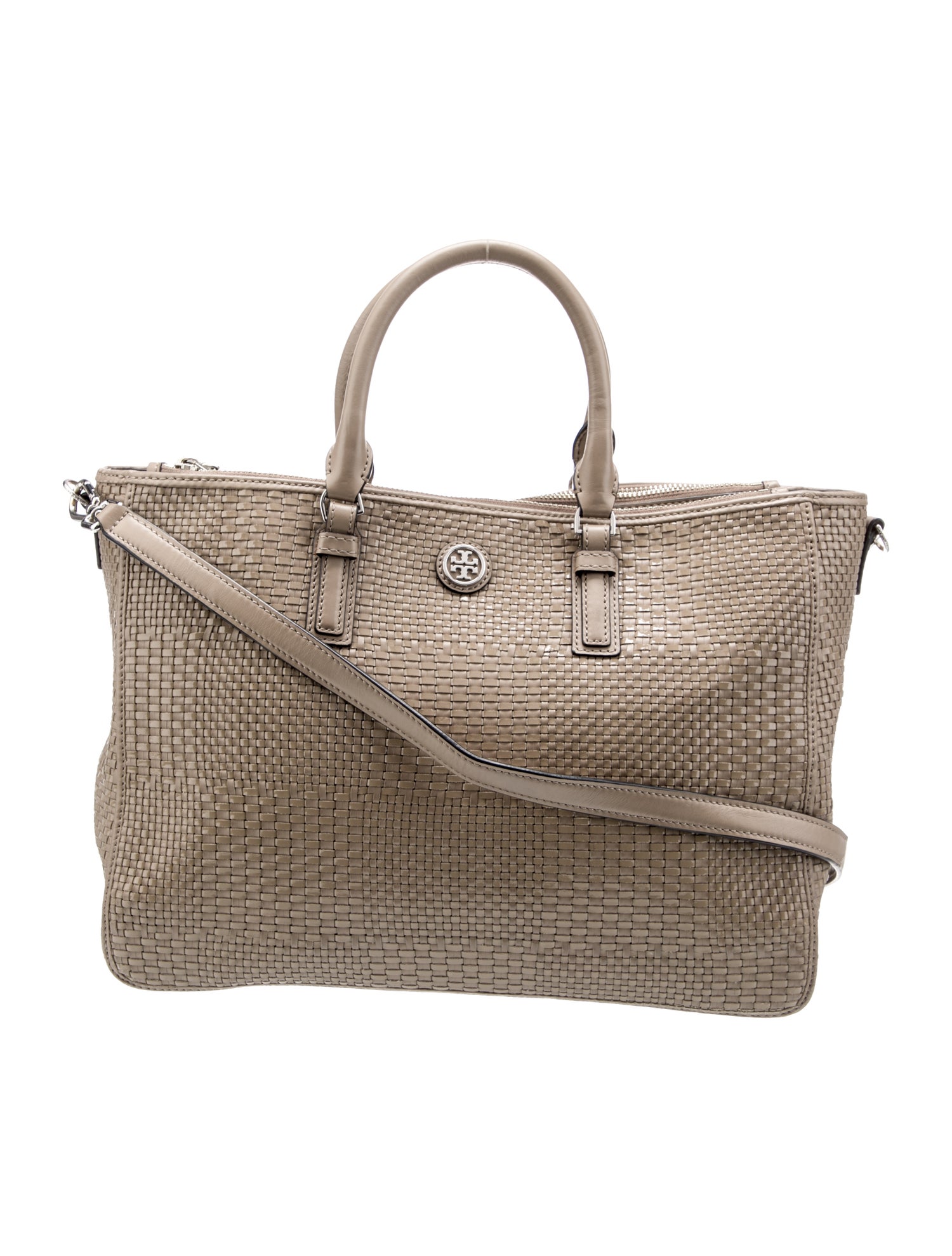 Tory Burch Leather Messenger Bag