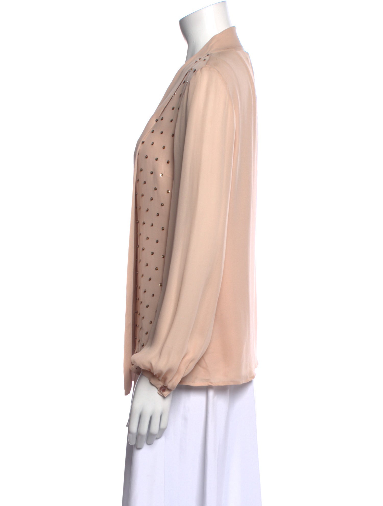 Tory Burch Silk V-Neck Blouse