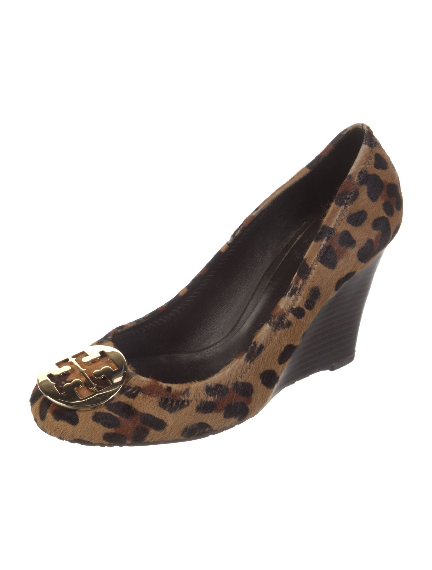 Tory Burch Ponyhair Animal Print Pumps