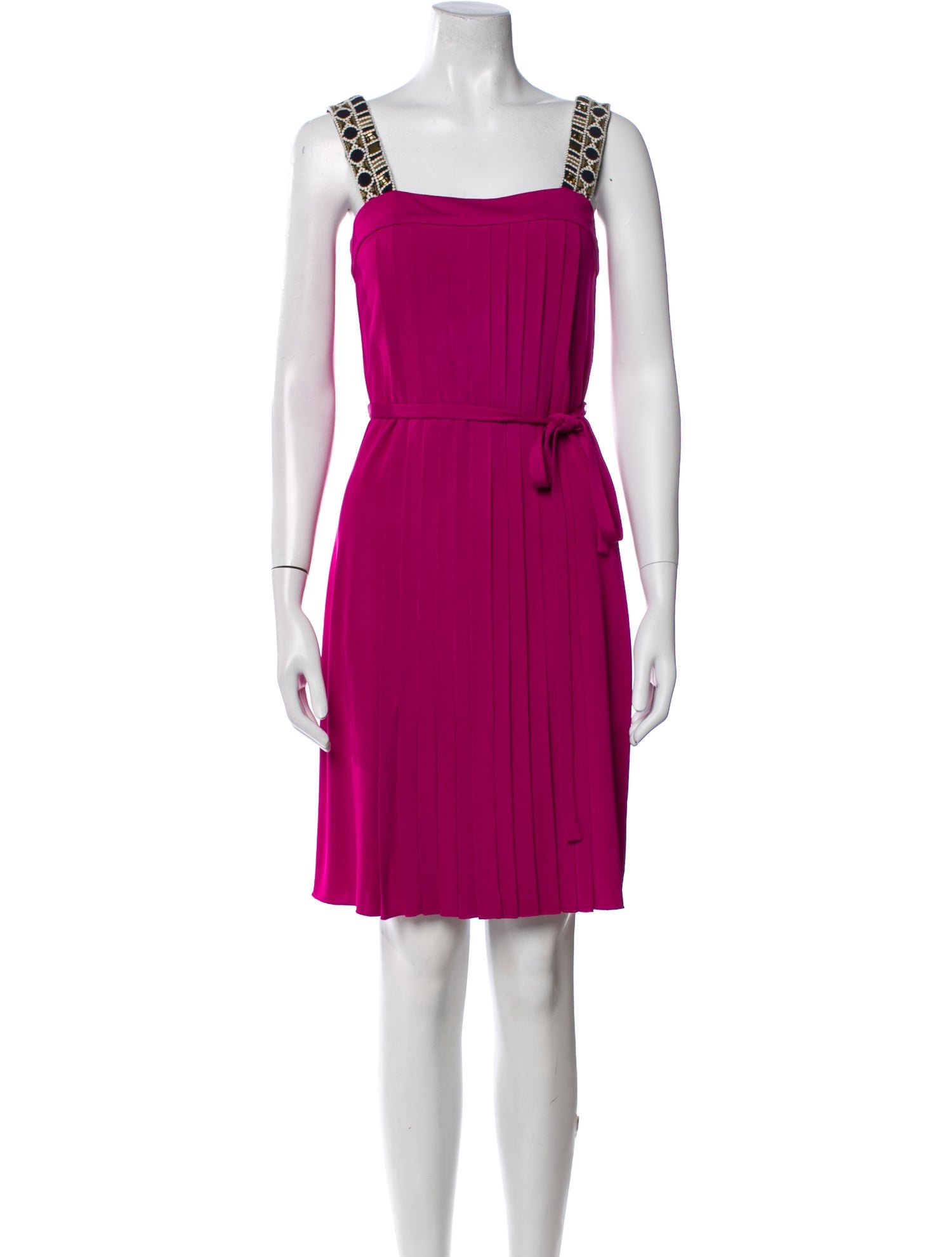 Tory Burch Square Neckline Mini Dress