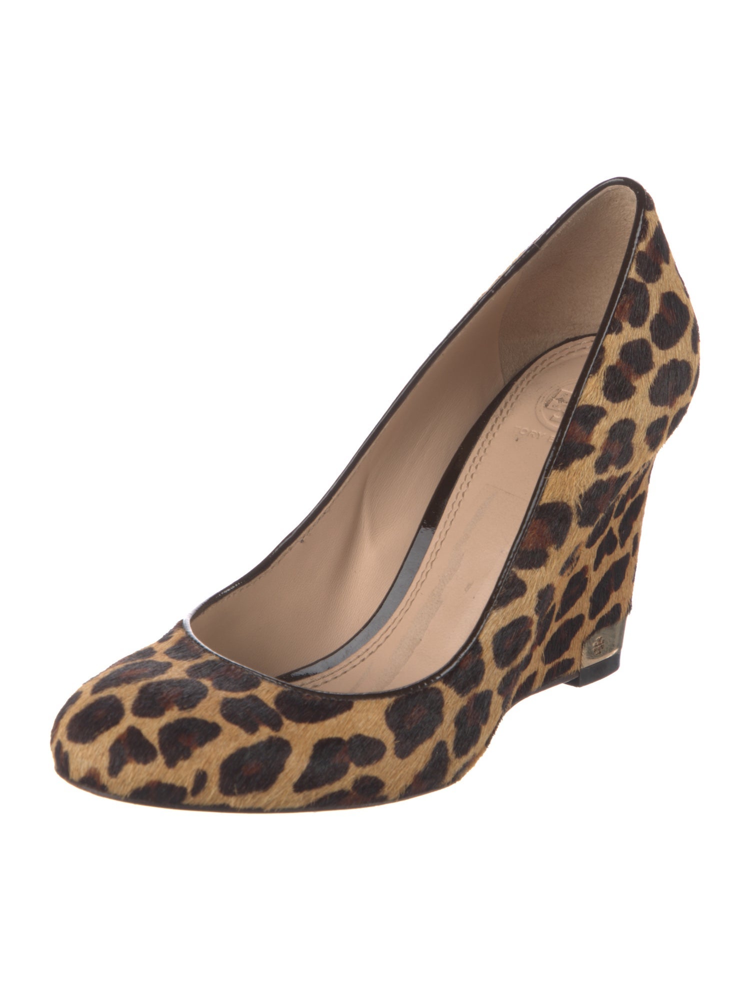 Tory Burch Ponyhair Animal Print Pumps