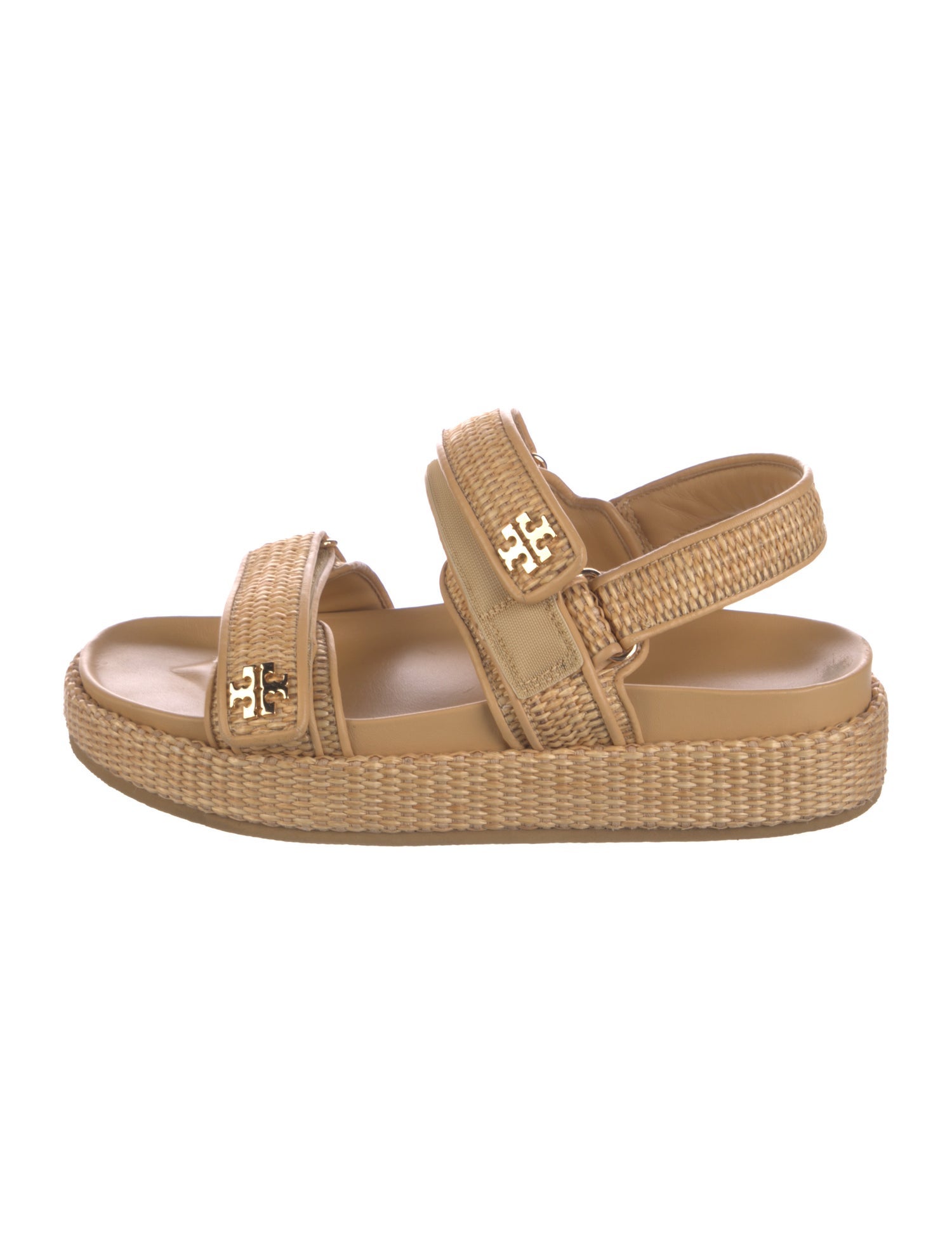 Tory Burch Straw Espadrilles