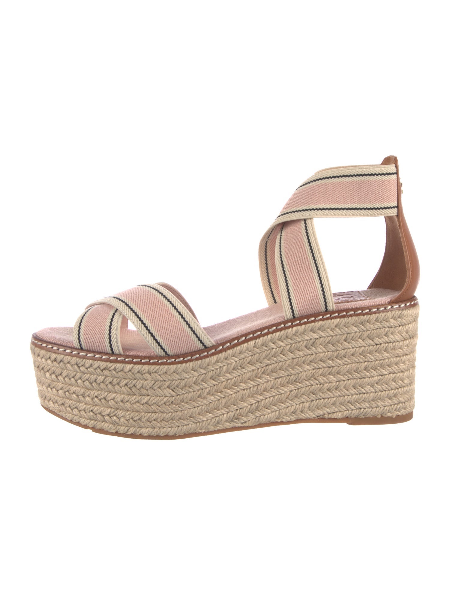 Tory Burch Colorblock Pattern Espadrilles