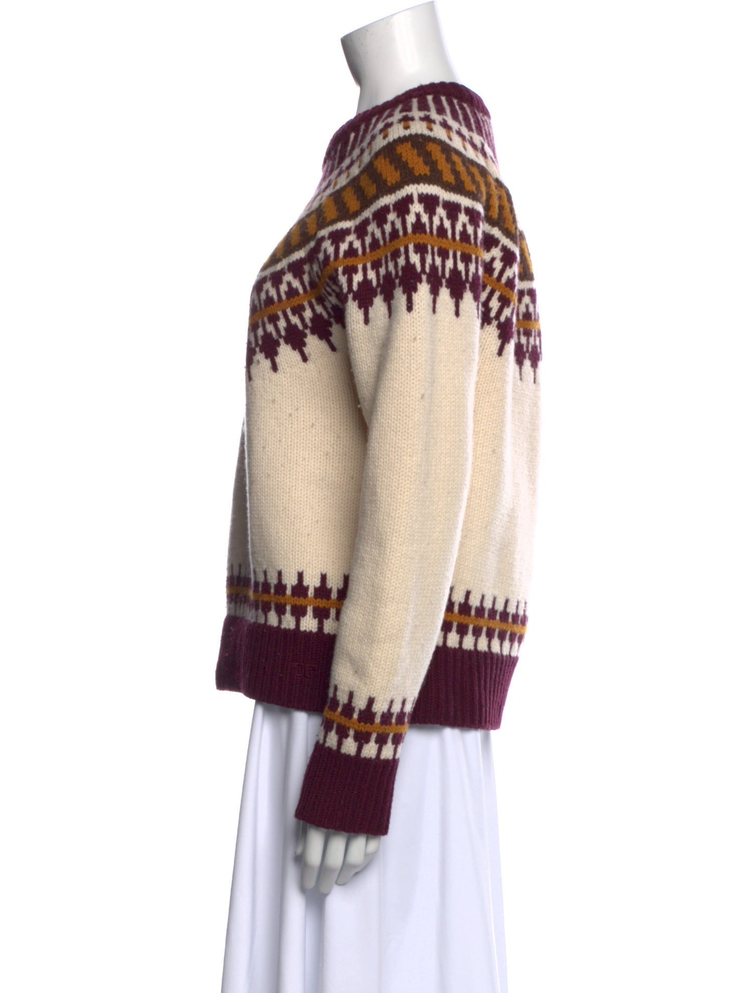 Tory Burch Wool Printed Sweater