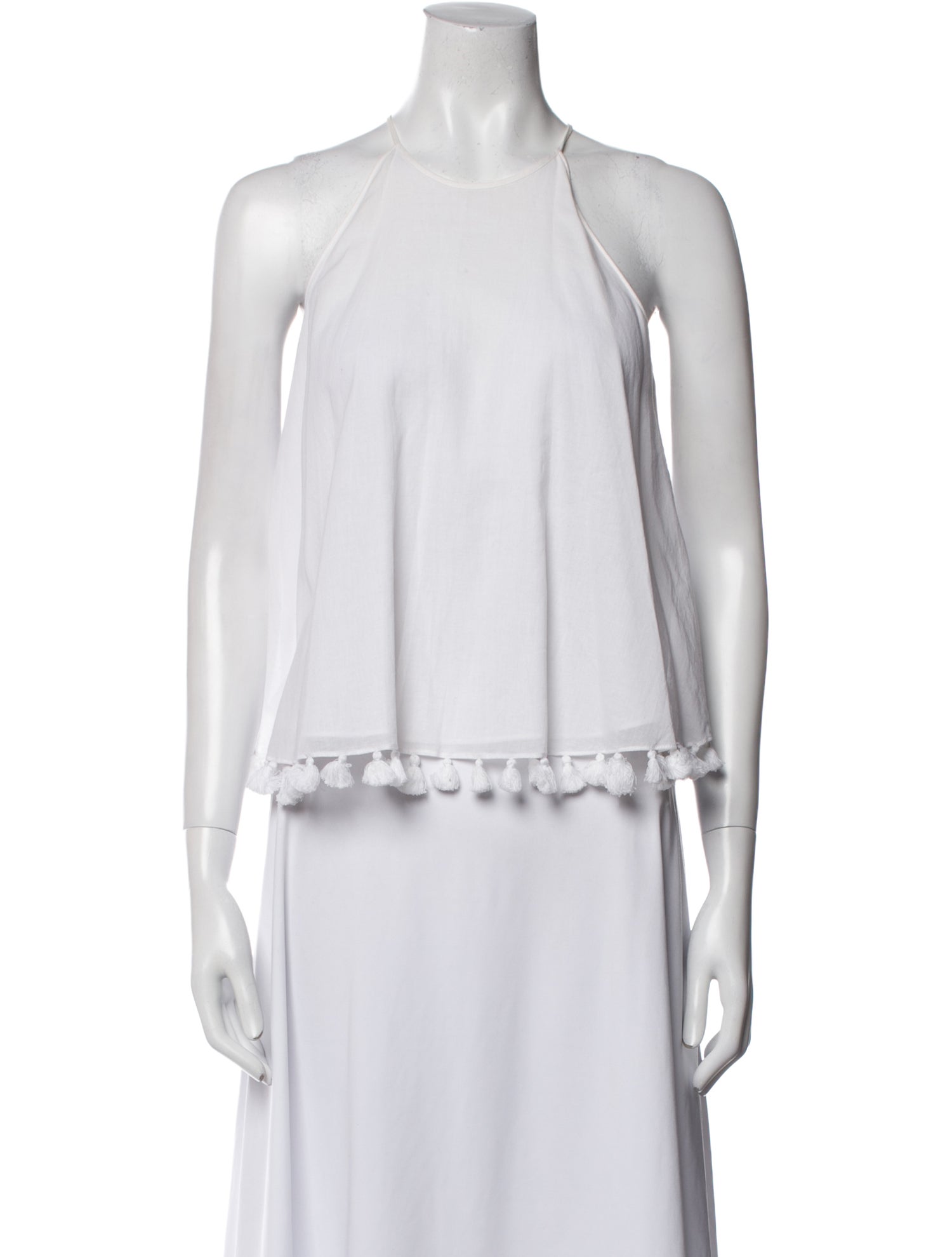 Tory Burch Halterneck Sleeveless Crop Top w/ Tags