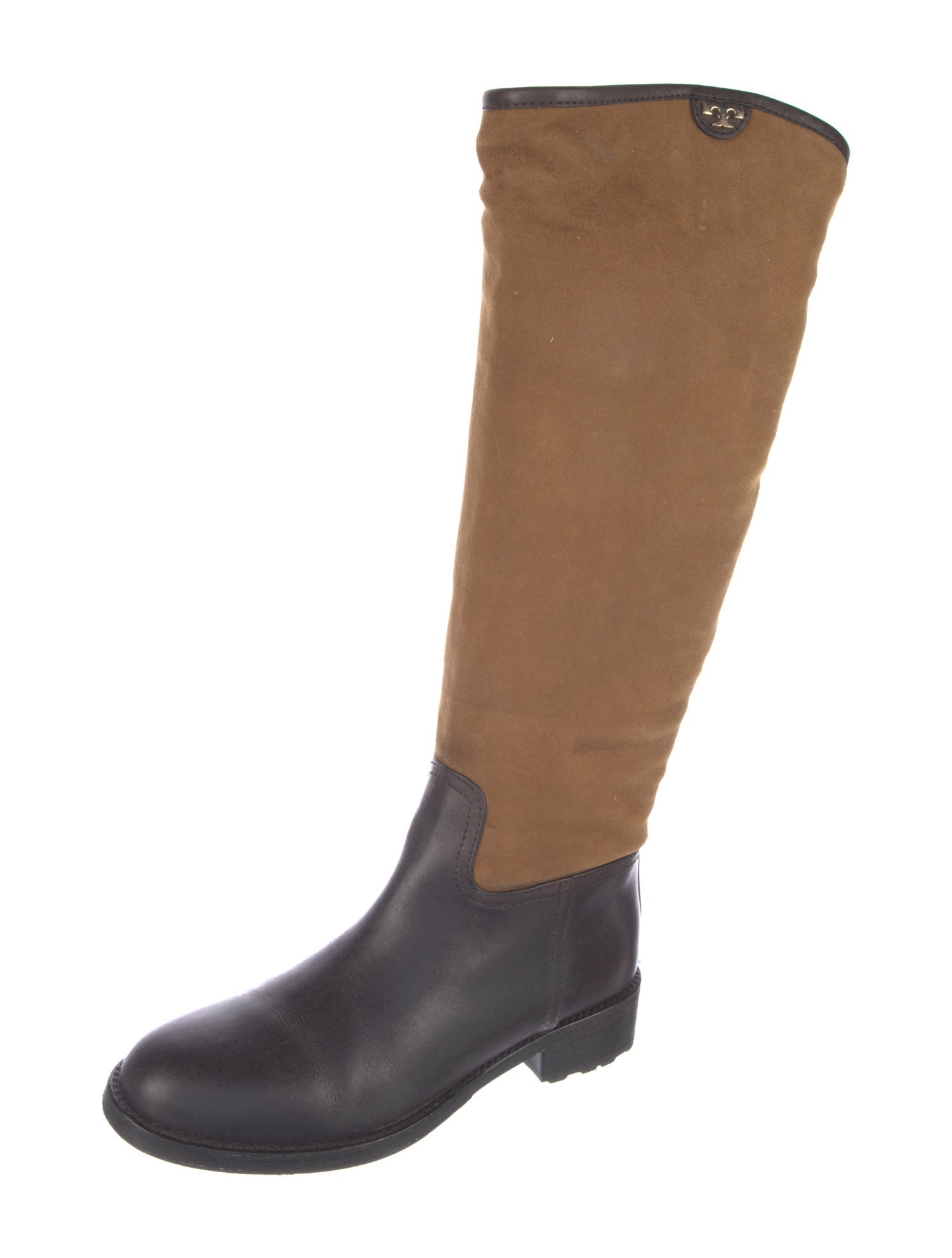 Tory Burch Leather Riding Boots