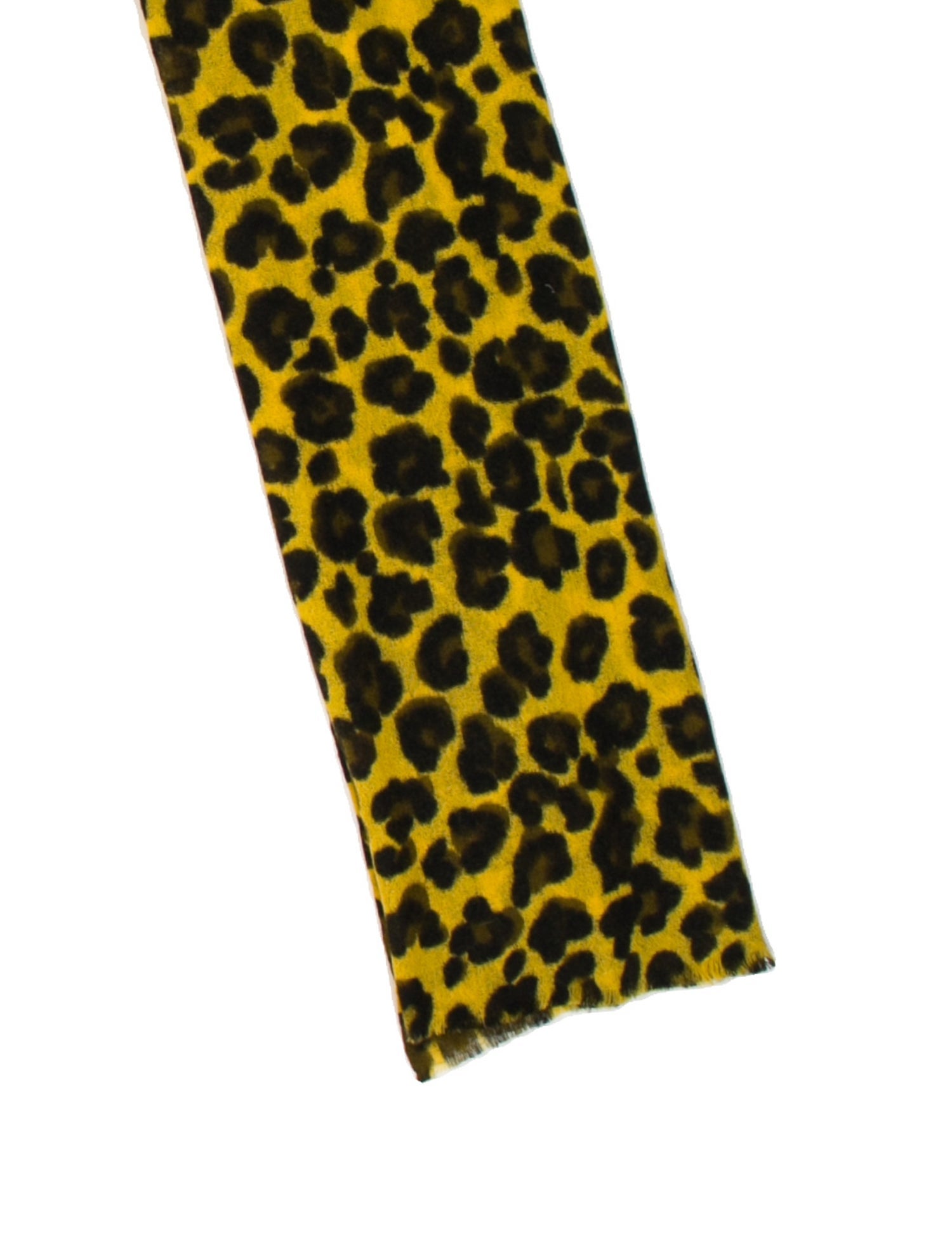 Tory Burch Wool Animal Print Scarf