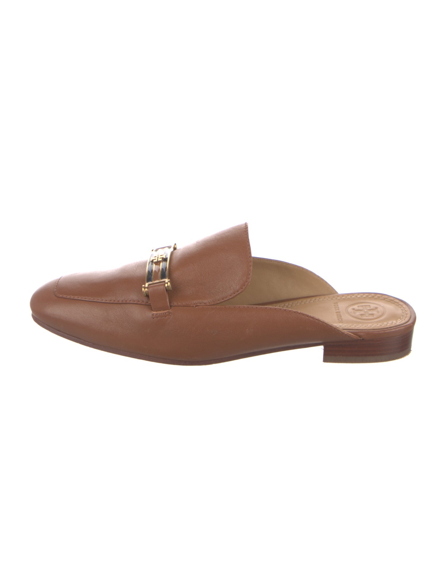 Tory Burch Leather Mules