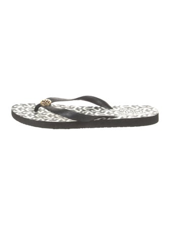 Tory Burch Rubber Printed Flip Flops