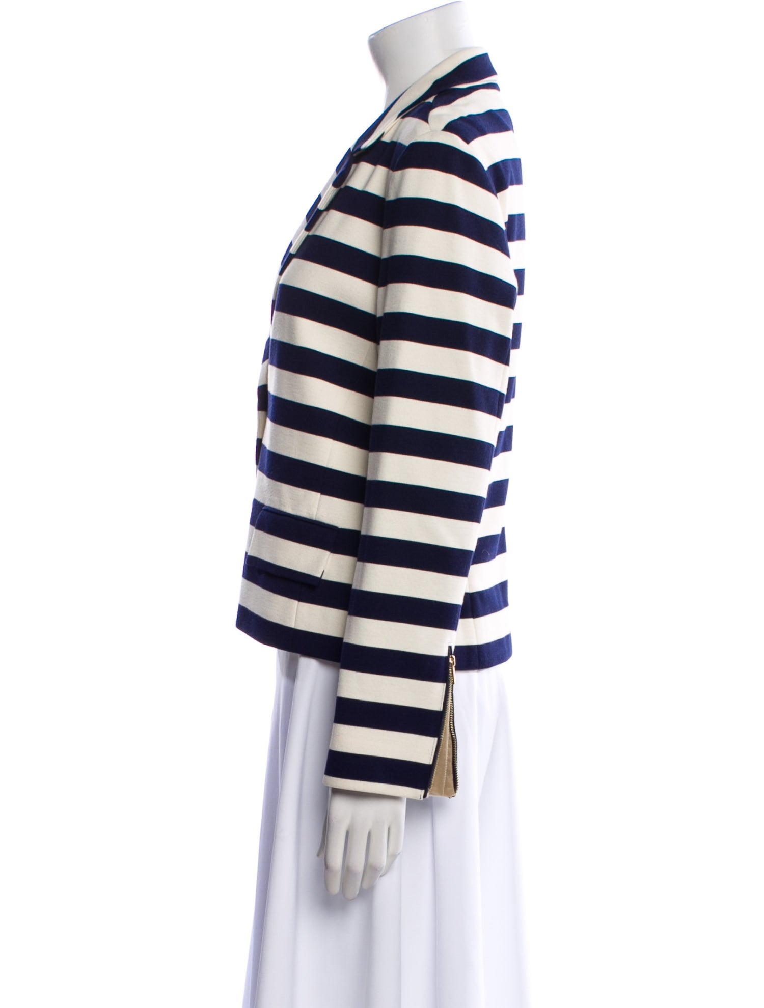 Tory Burch Striped Blazer