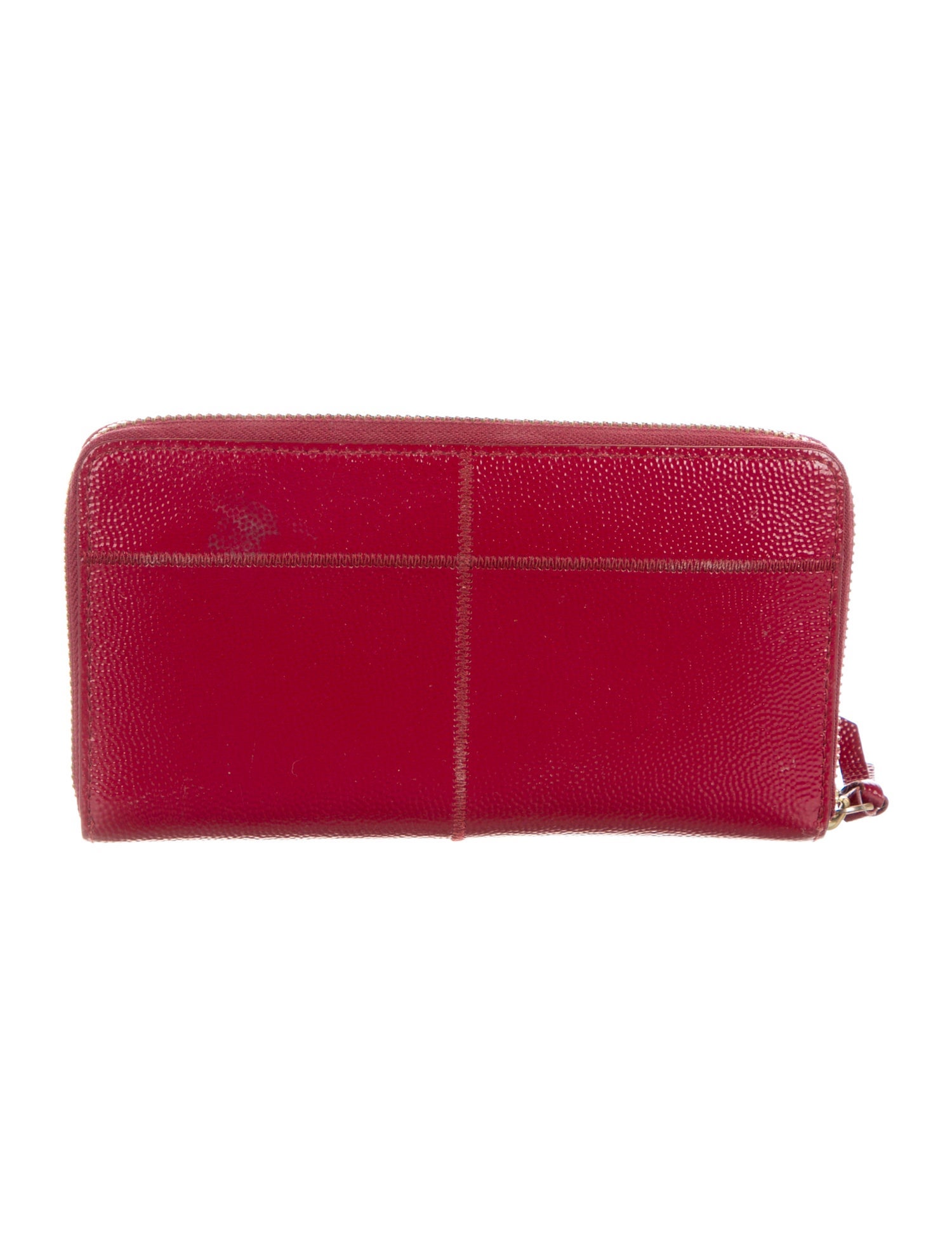 Tory Burch Patent Leather Continental Wallet