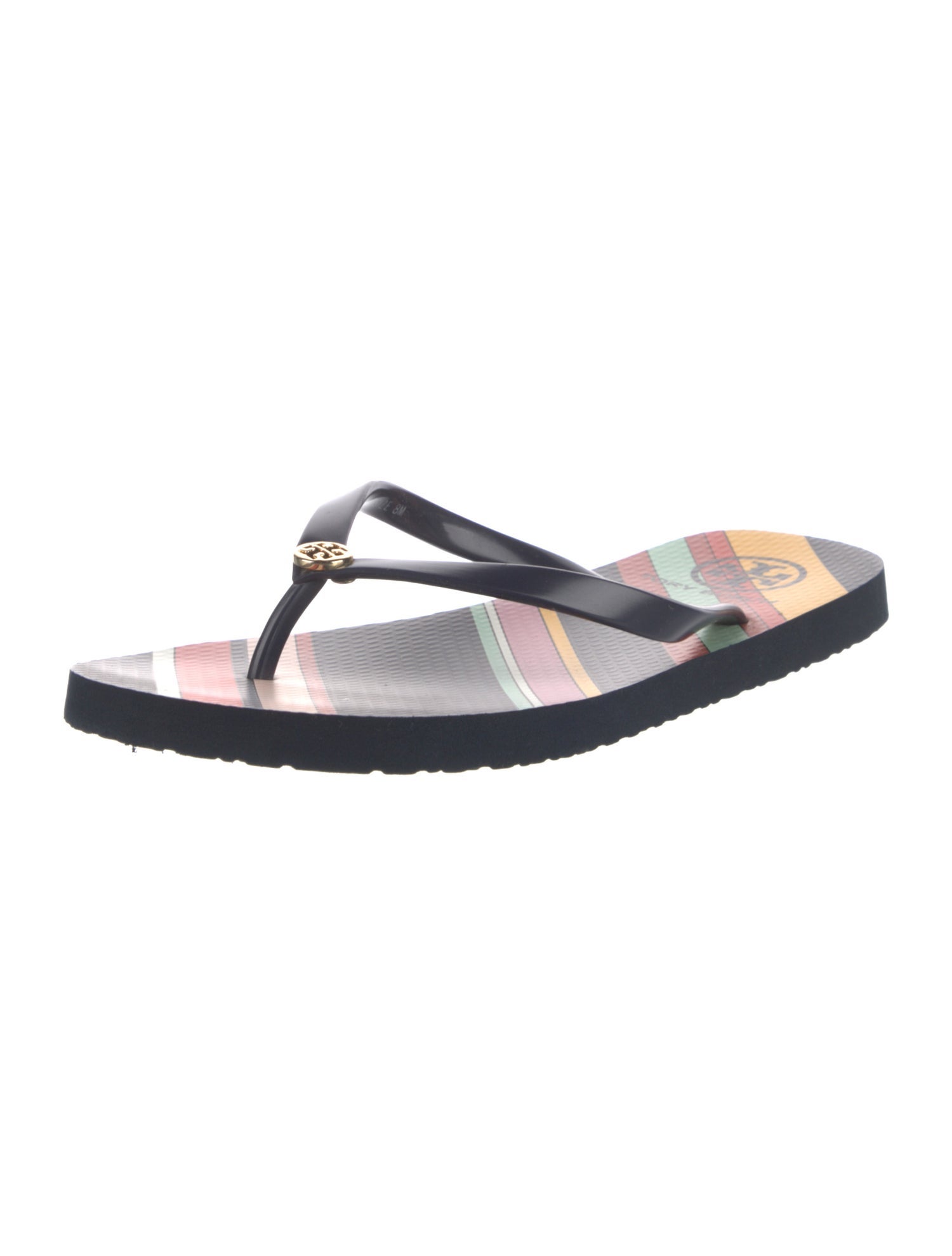 Tory Burch Rubber Printed Flip Flops