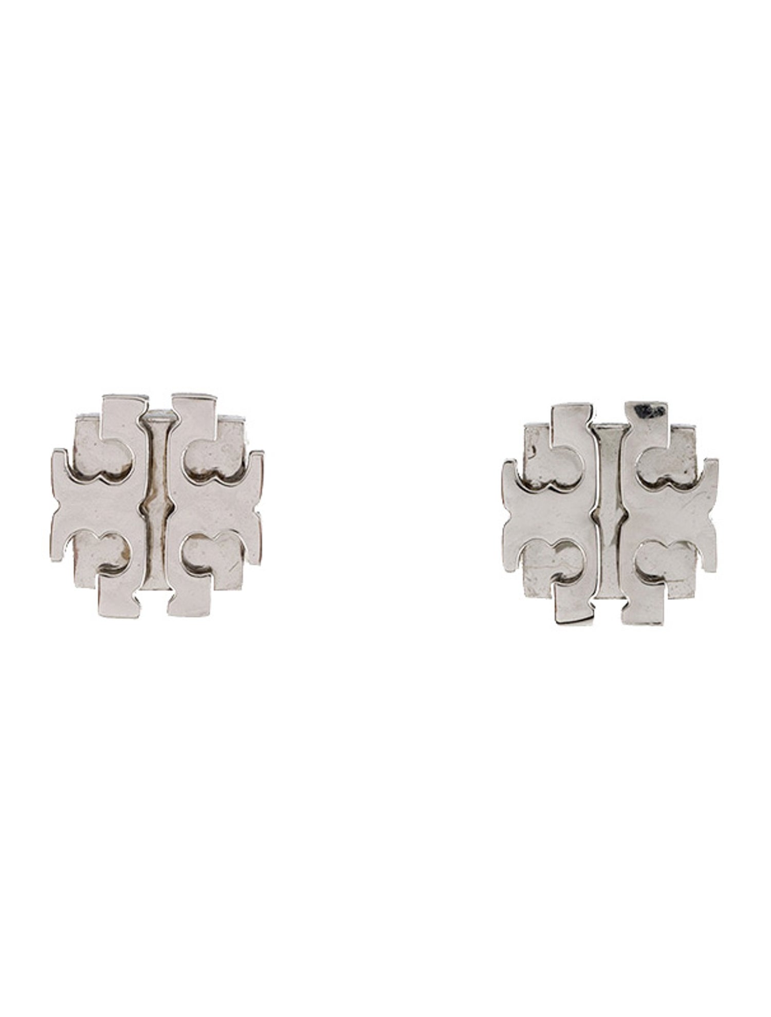 Tory Burch Logo Stud Earrings