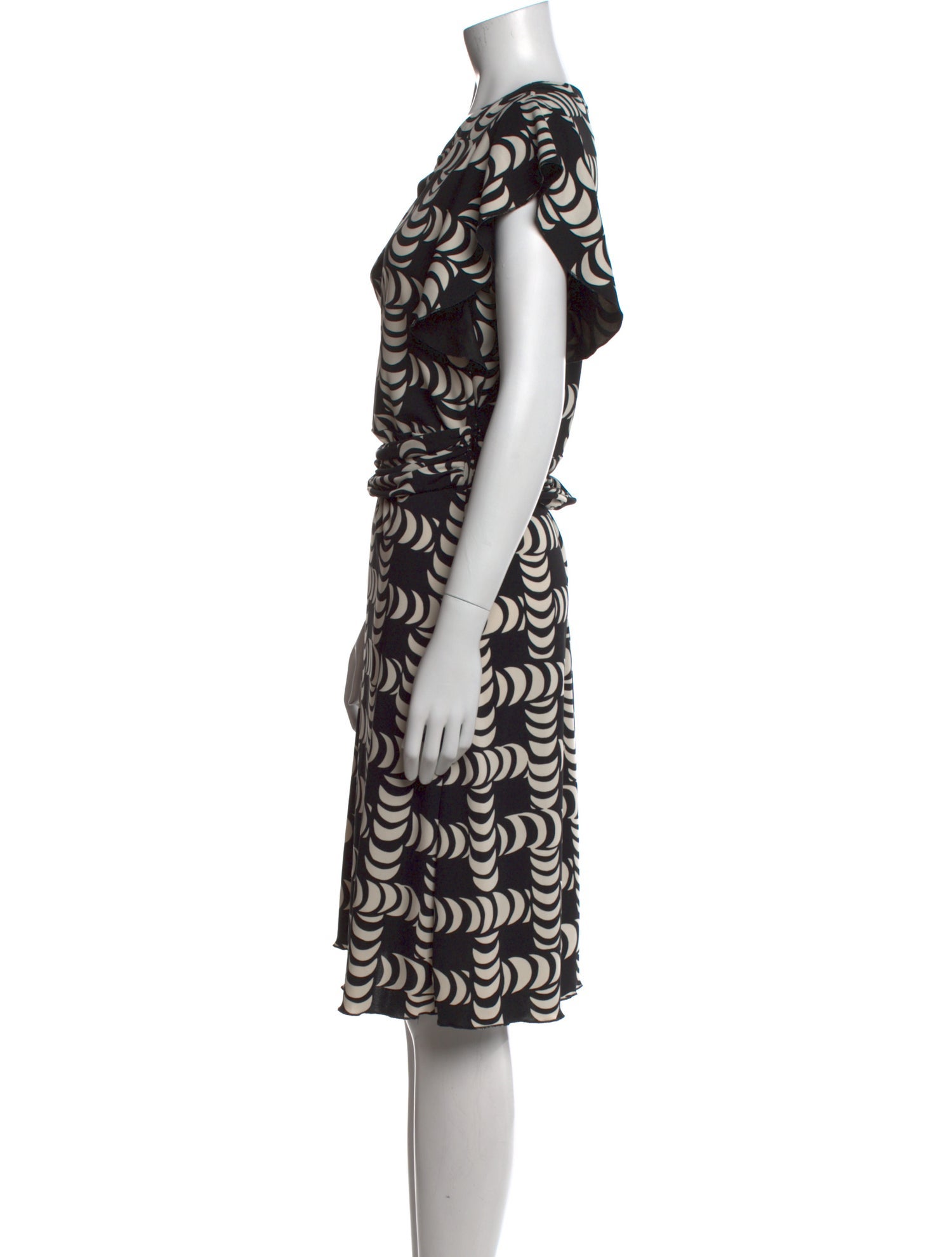 Tory Burch Printed Knee-Length Dress