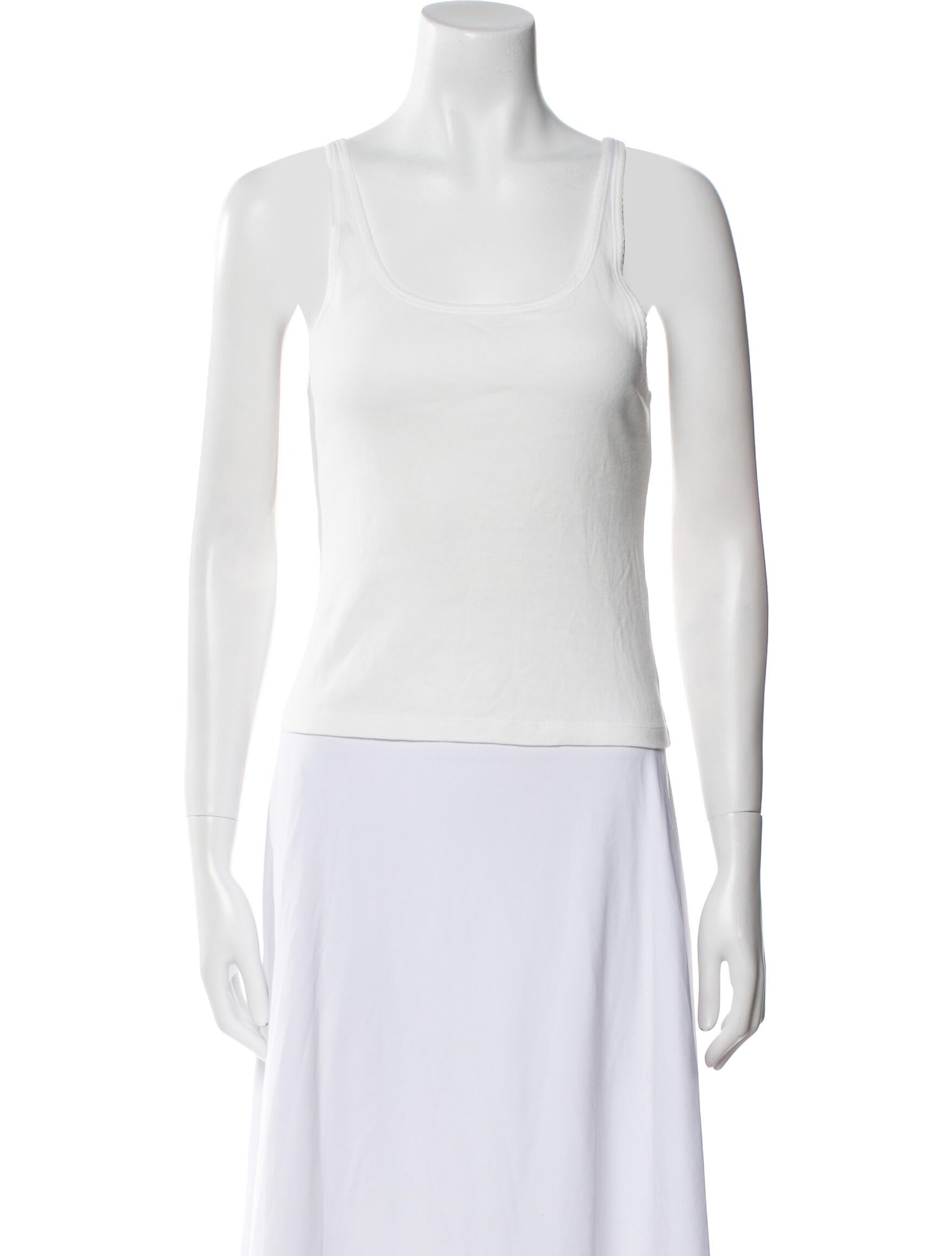 Tory Burch Scoop Neck Sleeveless Top