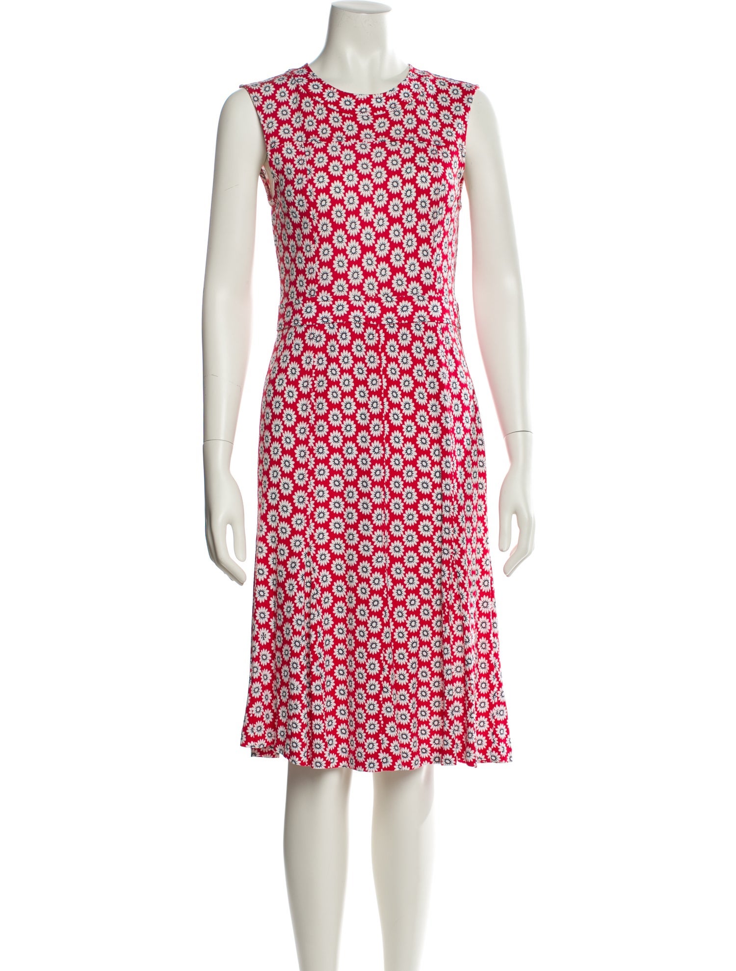 Tory Burch Printed Knee-Length Dress