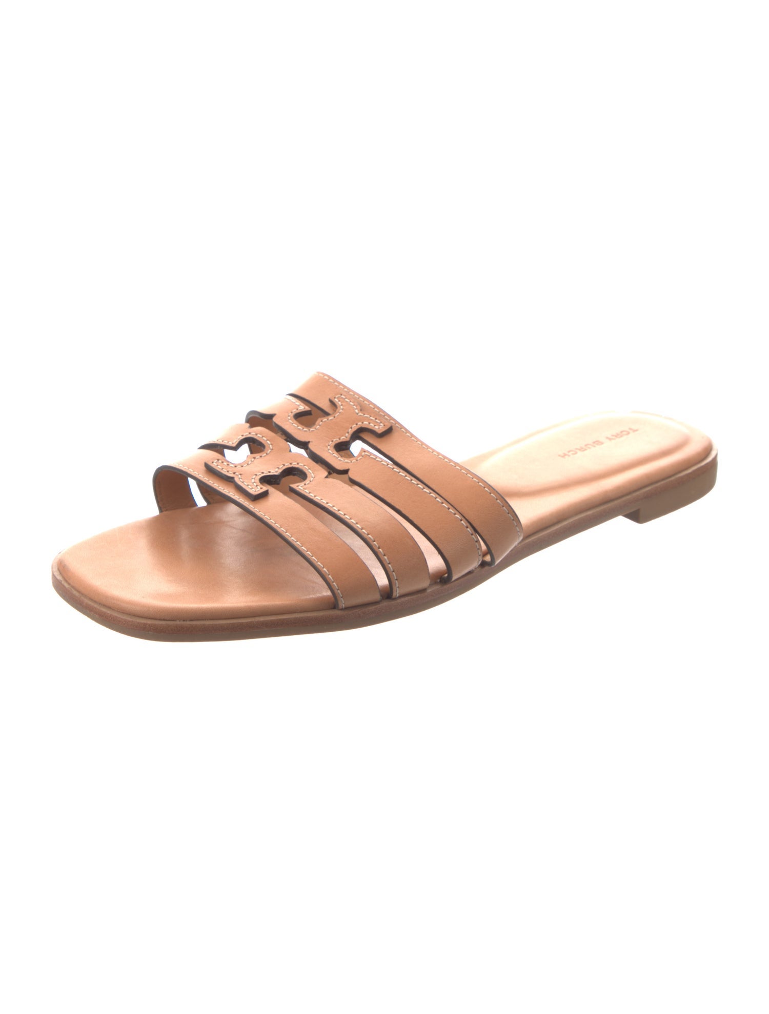 Tory Burch Leather Slides